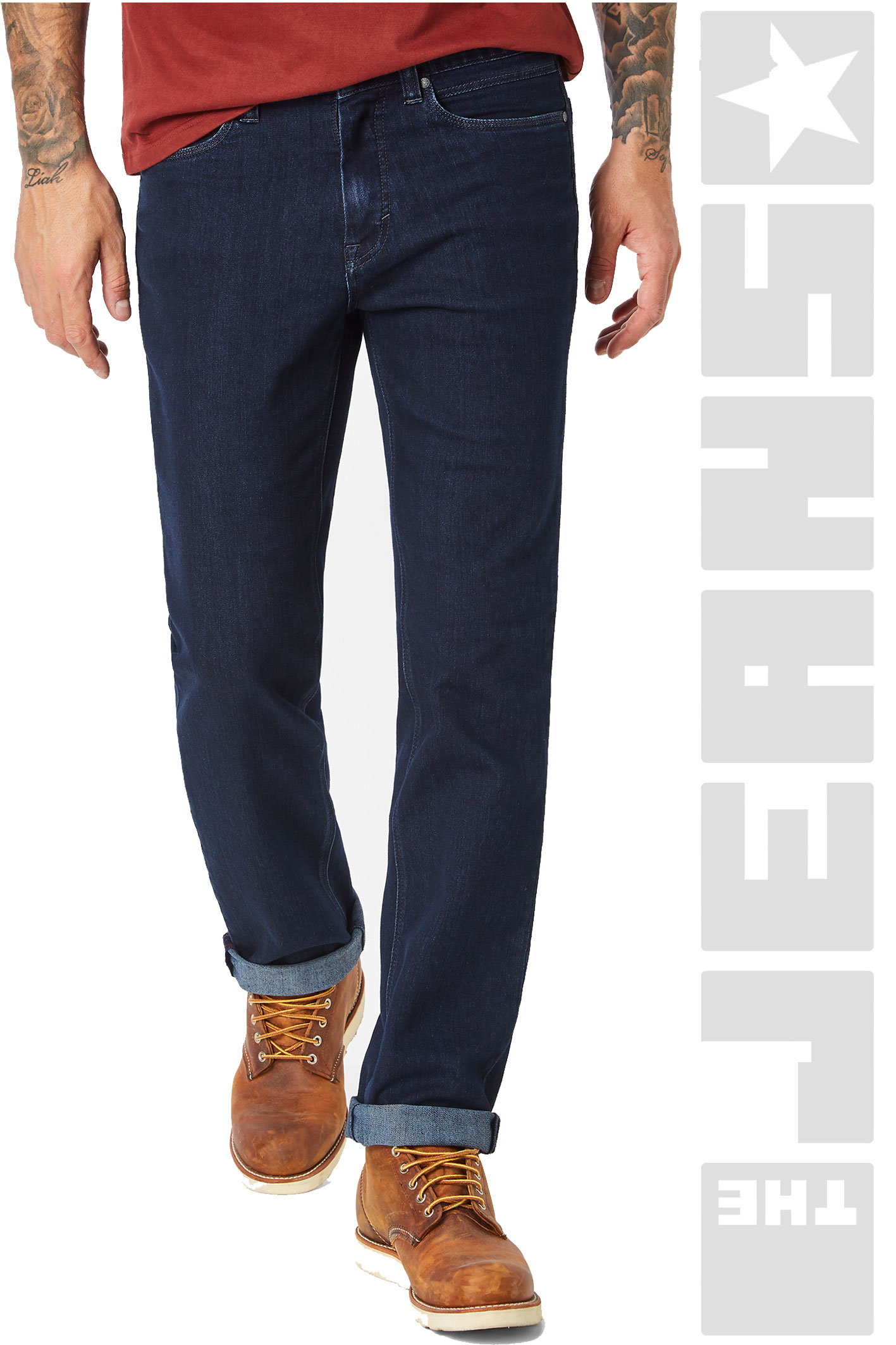 Ranger Pipe Safety Pocket - Rinse Wash + Blue Tint