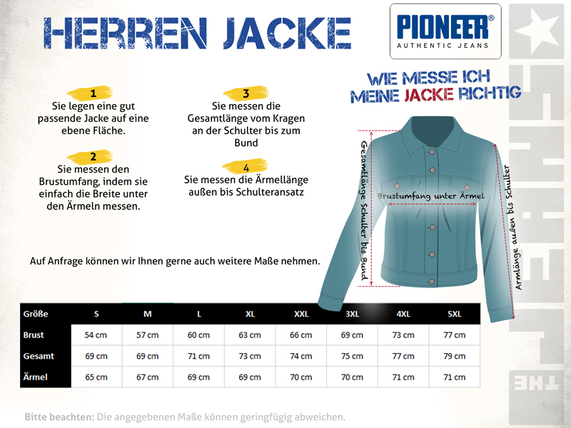 Jeansjacke Night Sky