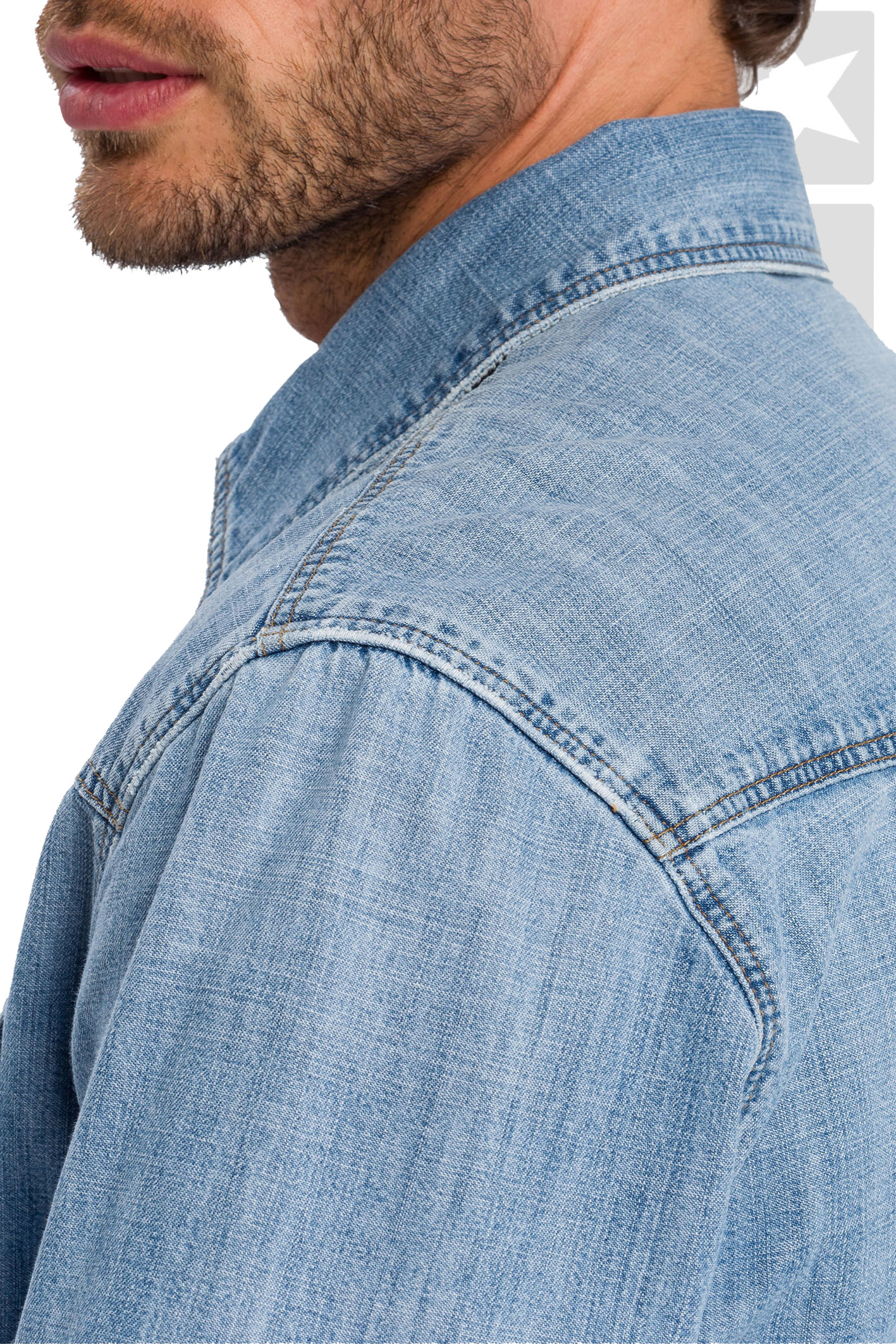 JEANSHEMD Light Blue