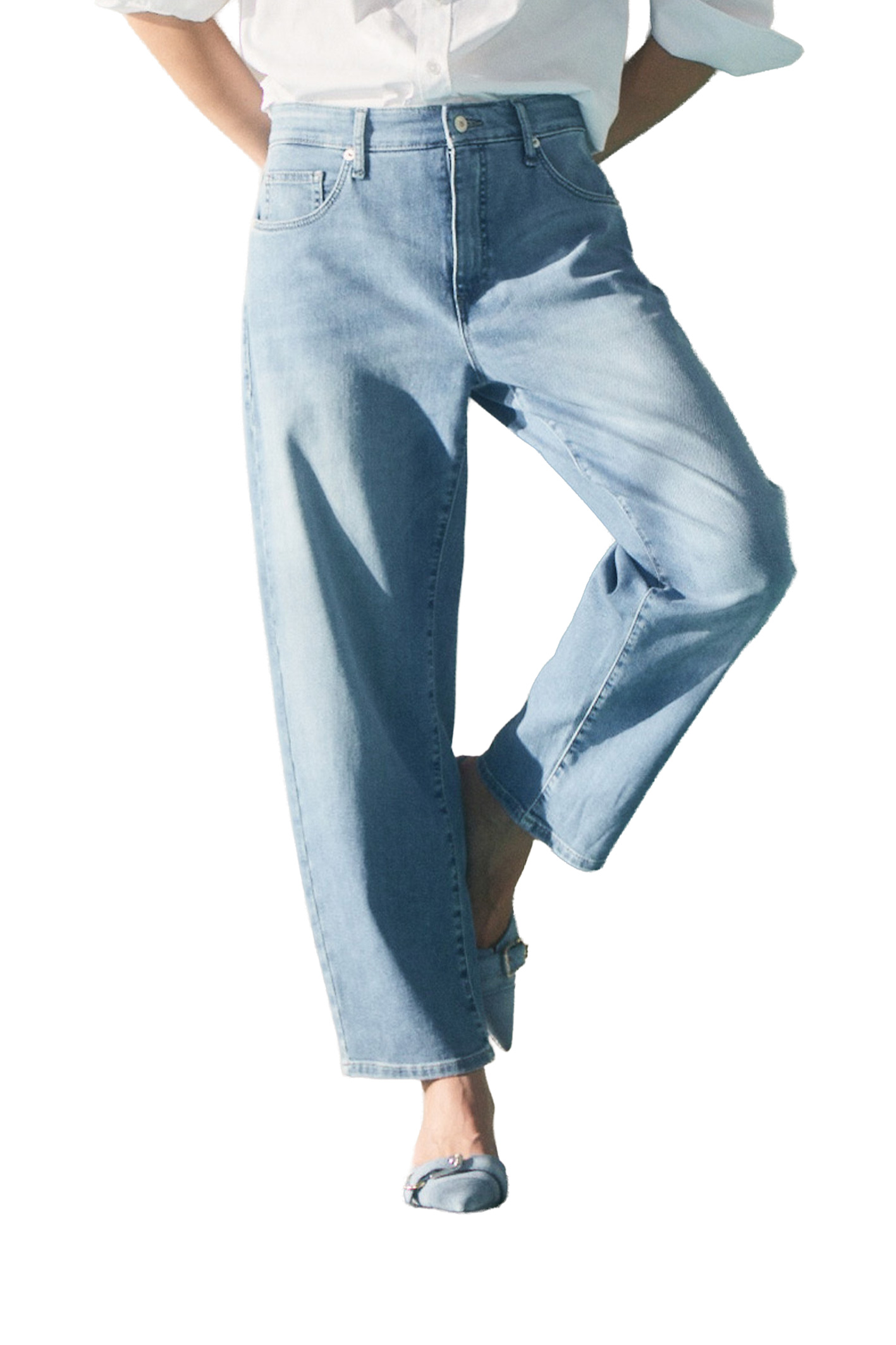 DANNI Light Authentic Denim Barrel