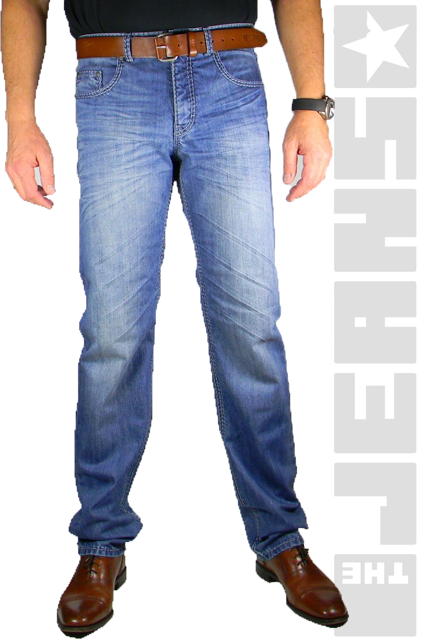 Carter mit Saddle Stitching bis Übergröße 54