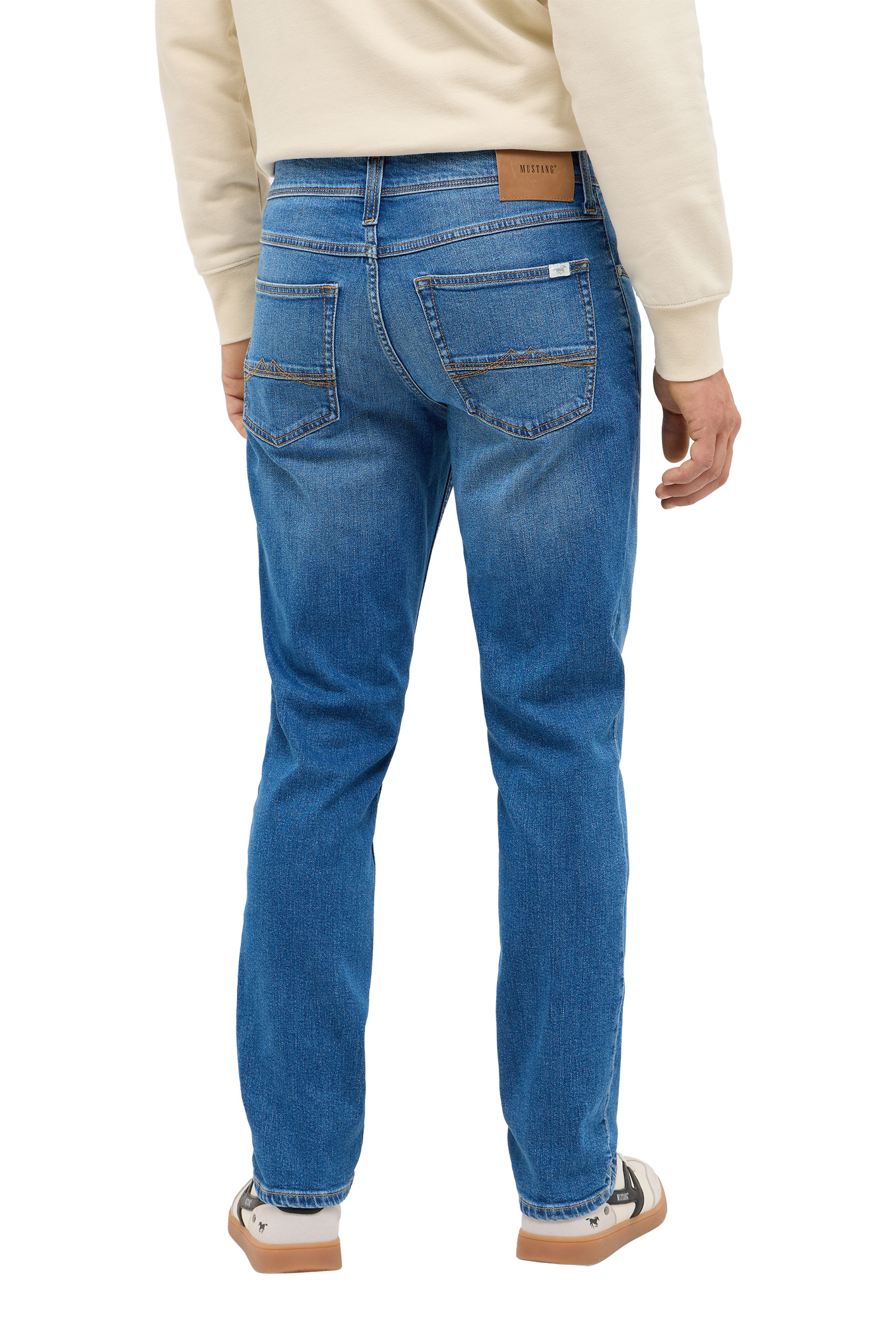 WASHINGTON STRAIGHT Mid Blue Used Regular Fit