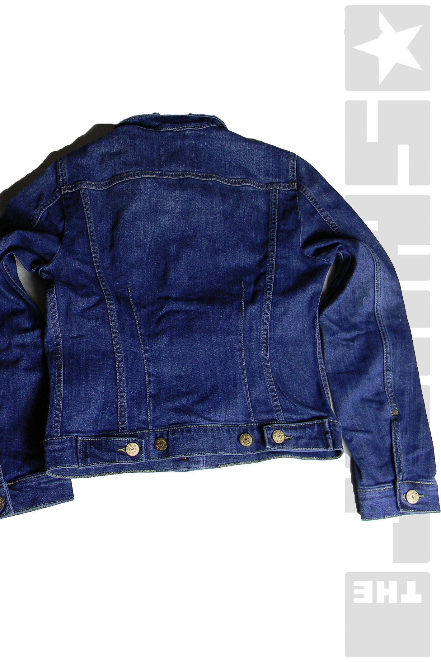 Jeansjacke Scratched Used