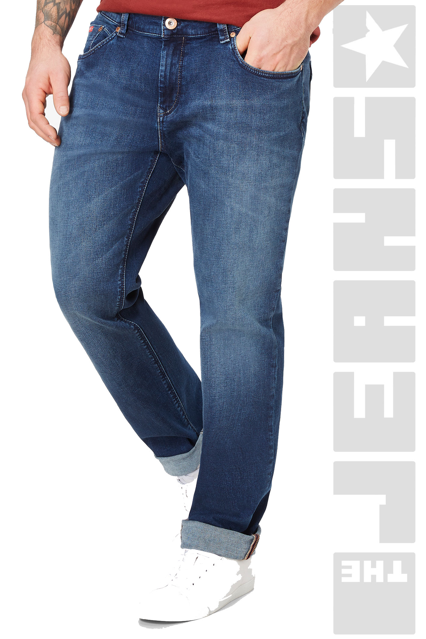 Ben Medium Blue Vintage