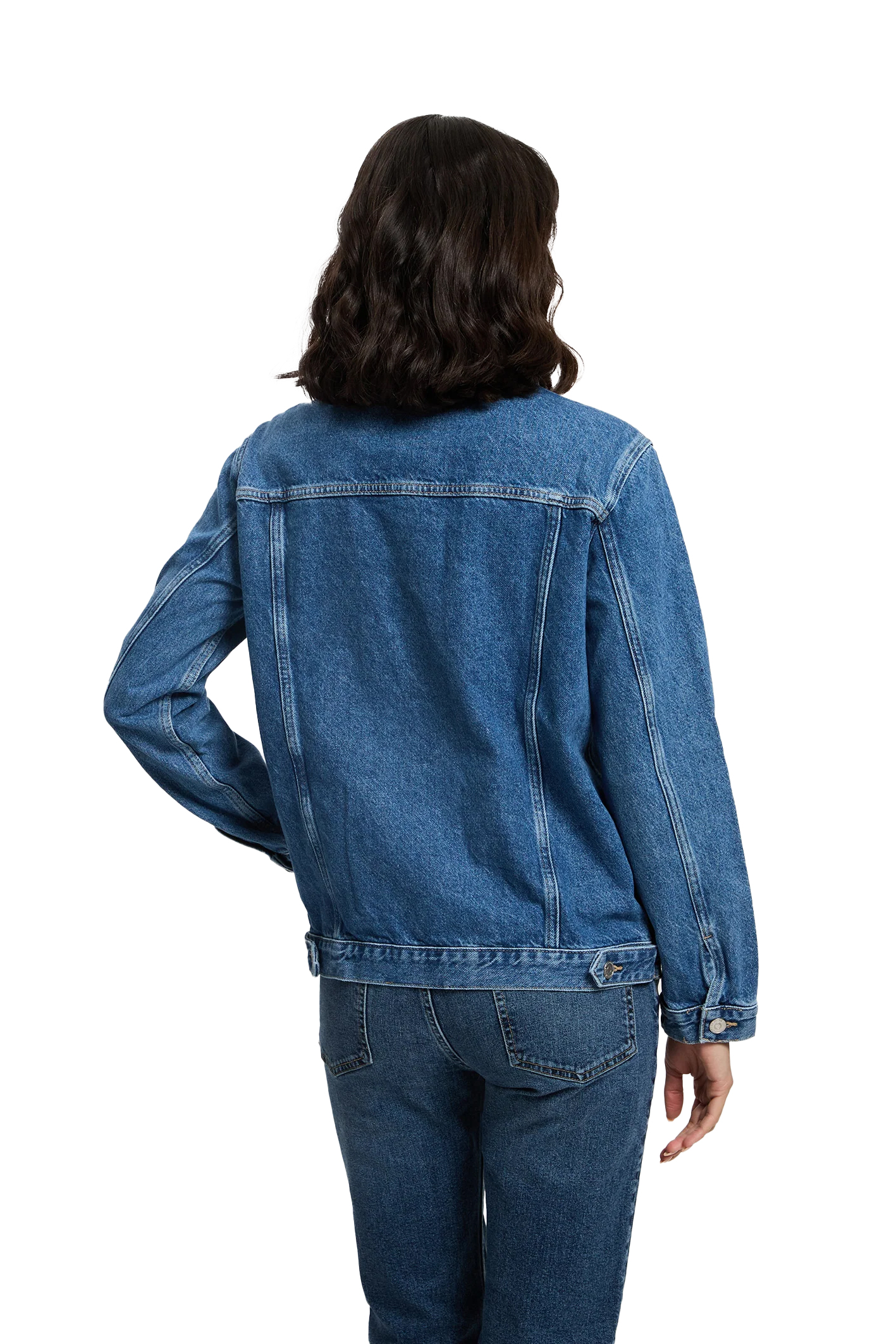 JEANSJACKE Oversize Mid Blue