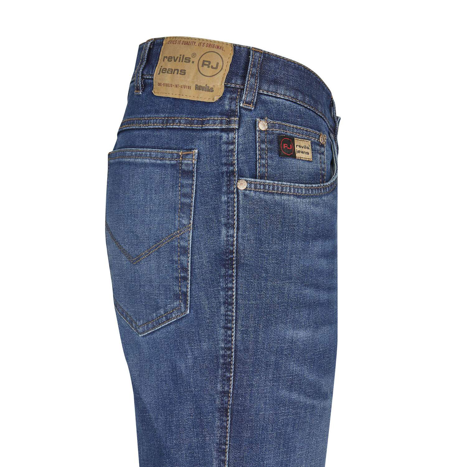 302-CLASSIC Medium Blue Used Regular Fit