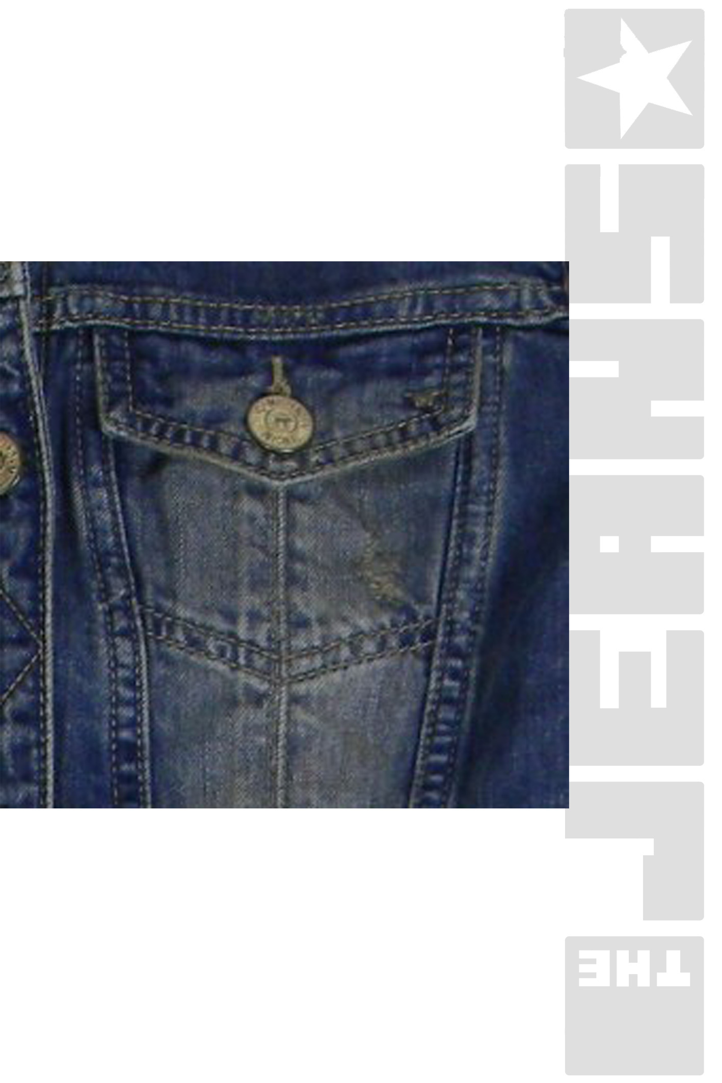 Jeansjacke Authentic Red Cast