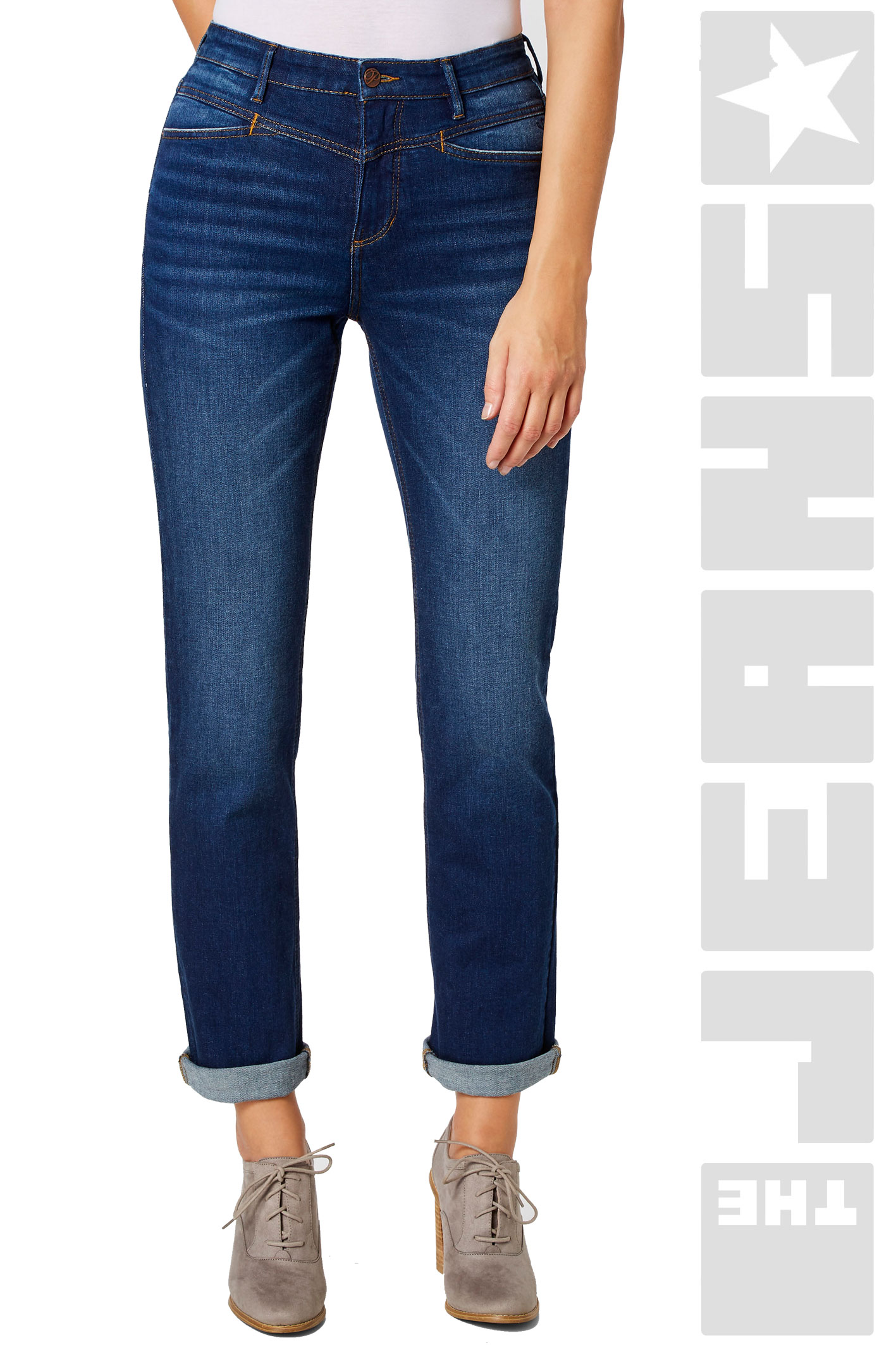 Kate Dark Blue Stone Wash