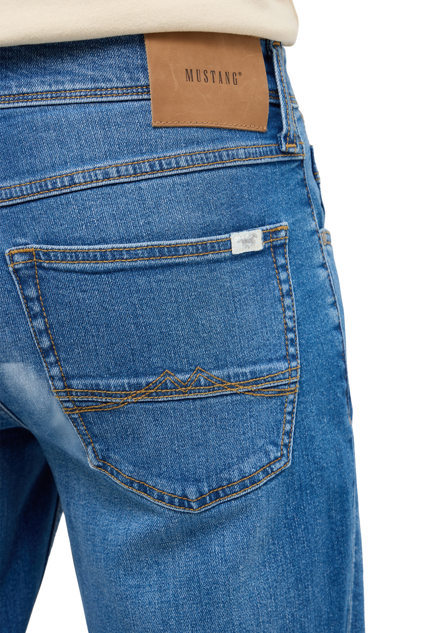 WASHINGTON STRAIGHT Mid Blue Used Regular Fit