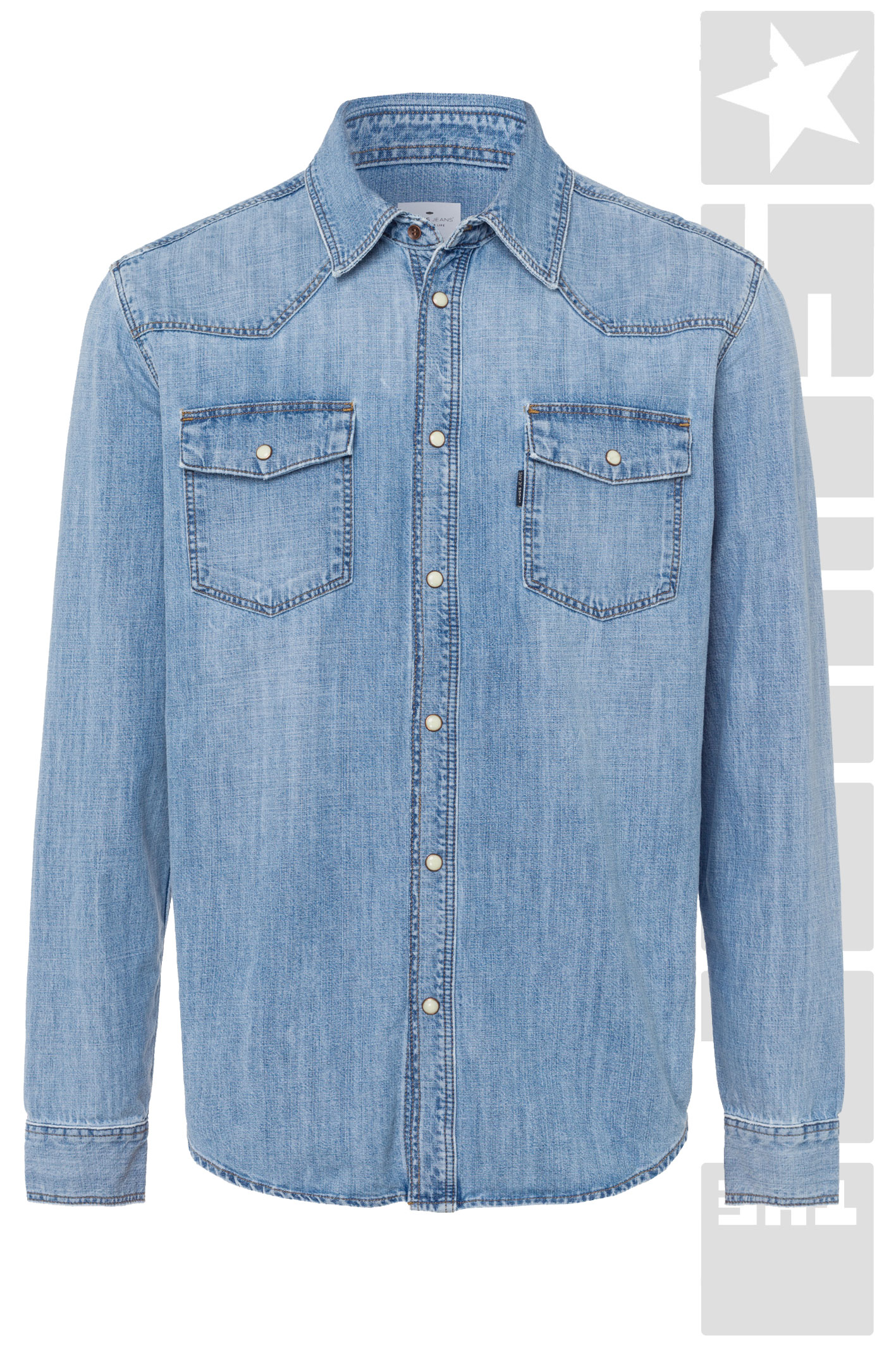 JEANSHEMD Light Blue