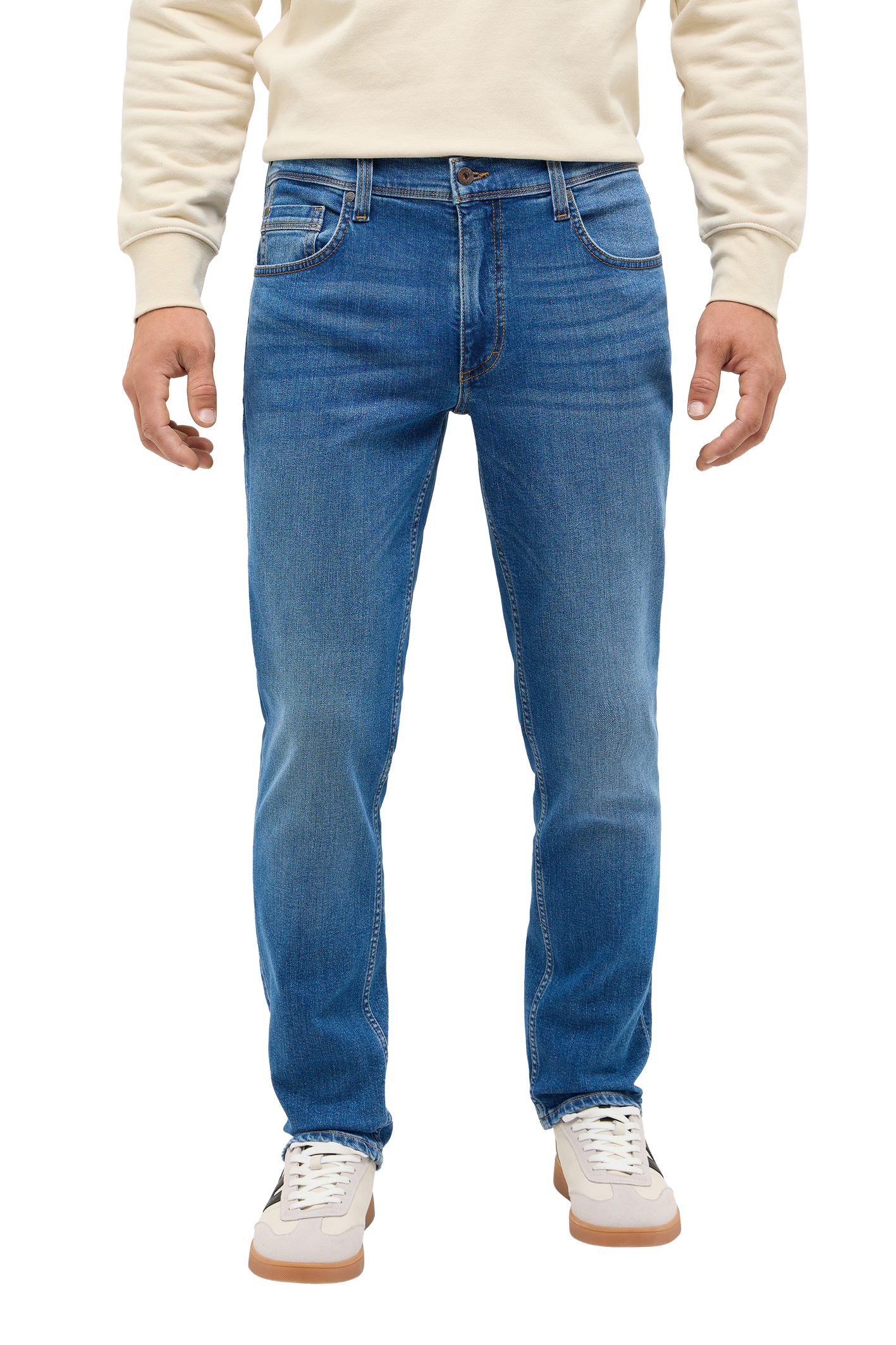 WASHINGTON STRAIGHT Mid Blue Used Regular Fit