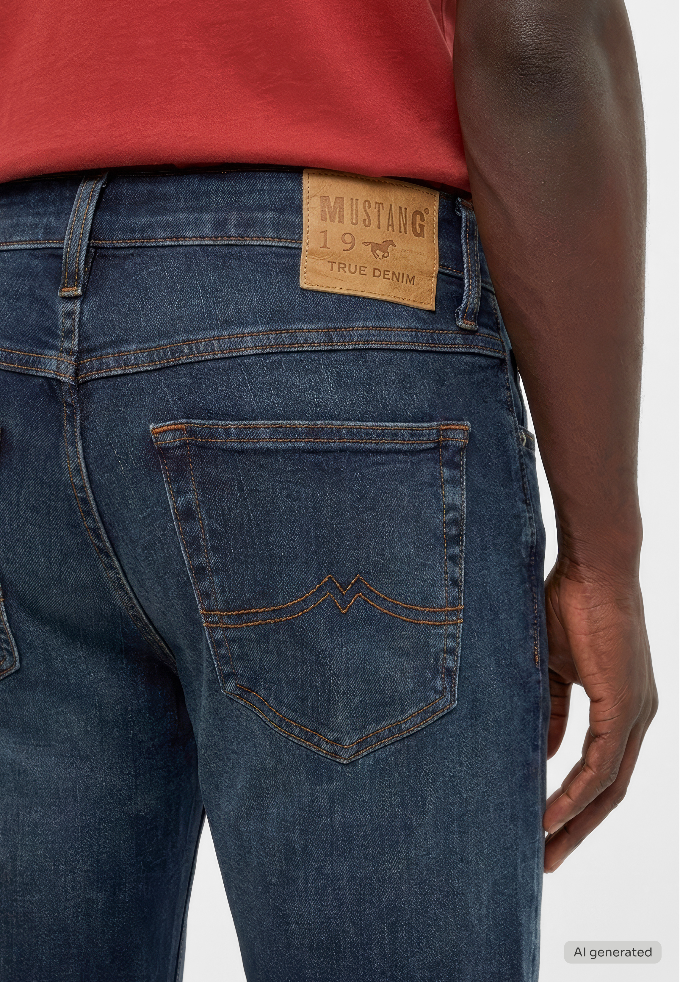 TRAMPER STRAIGHT Dark Blue Used Regular Fit
