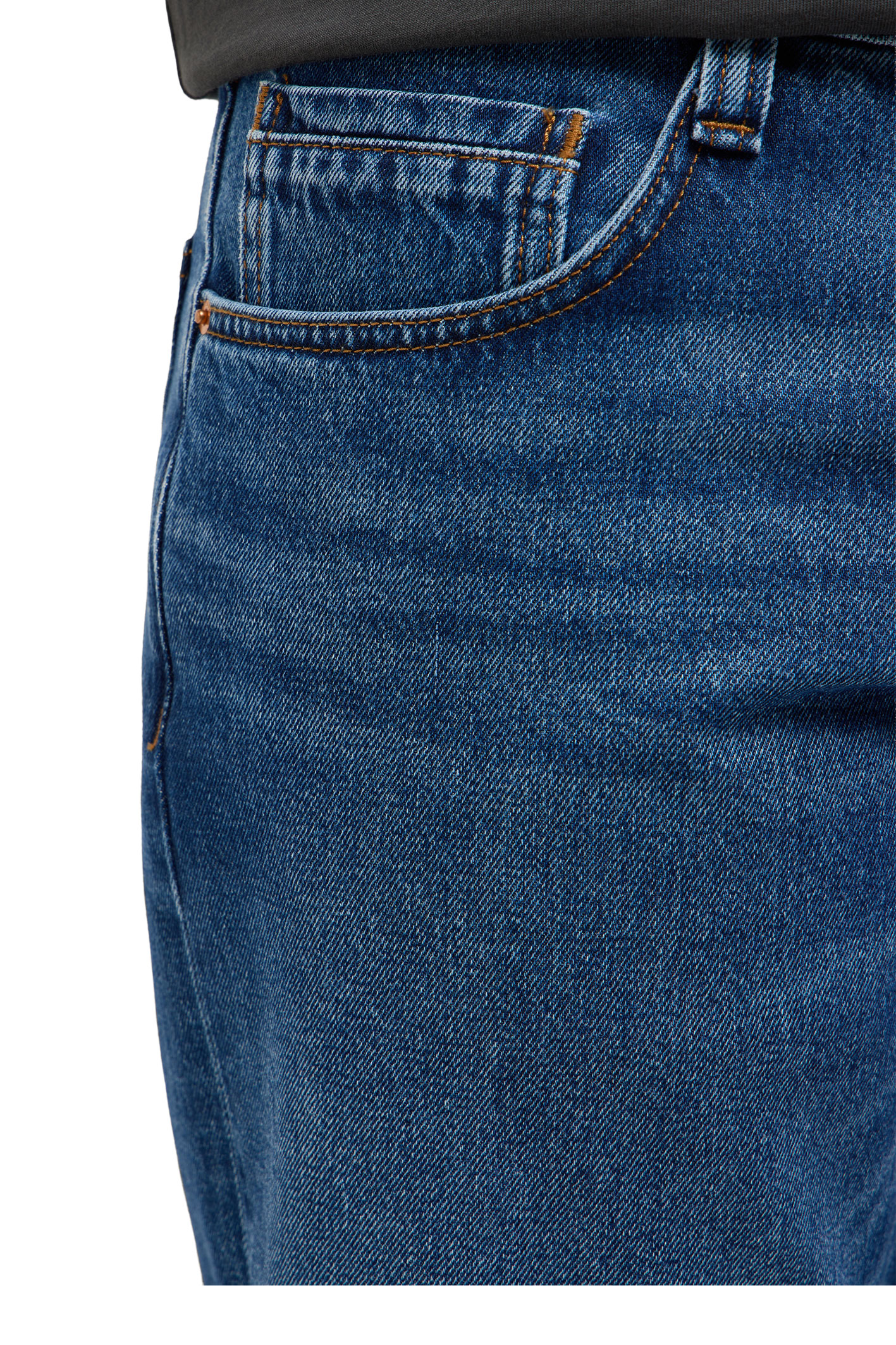 DENVER STRAIGHT Medium Blue Used Relaxed Fit