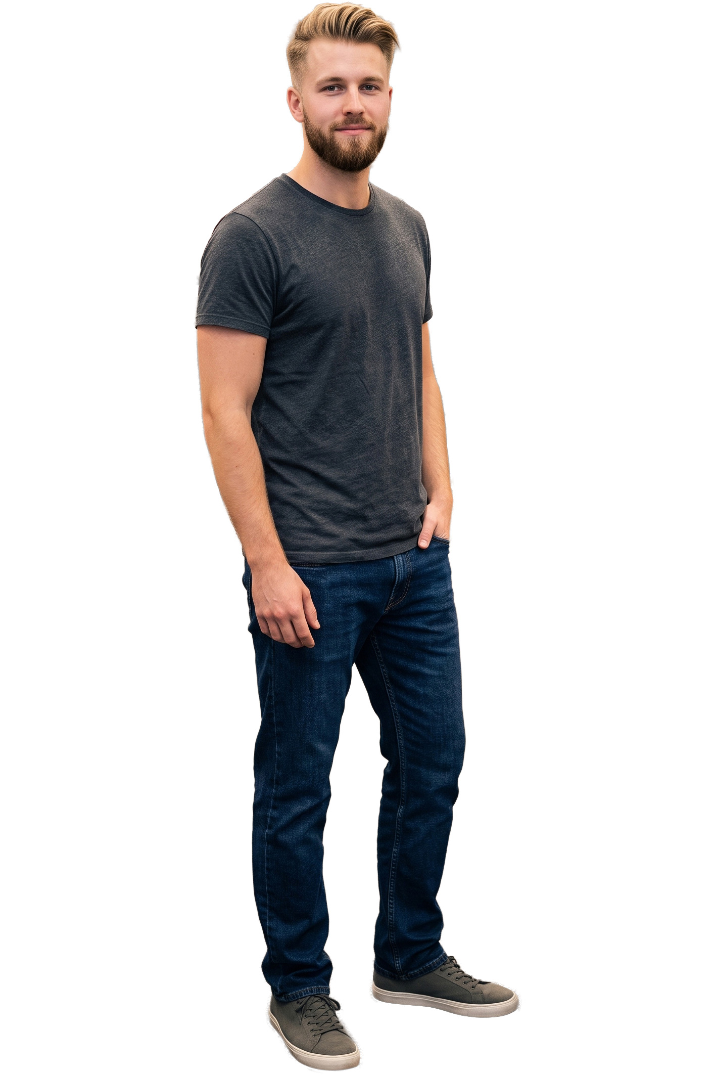 ANTONIO Dark Blue Comfort Fit