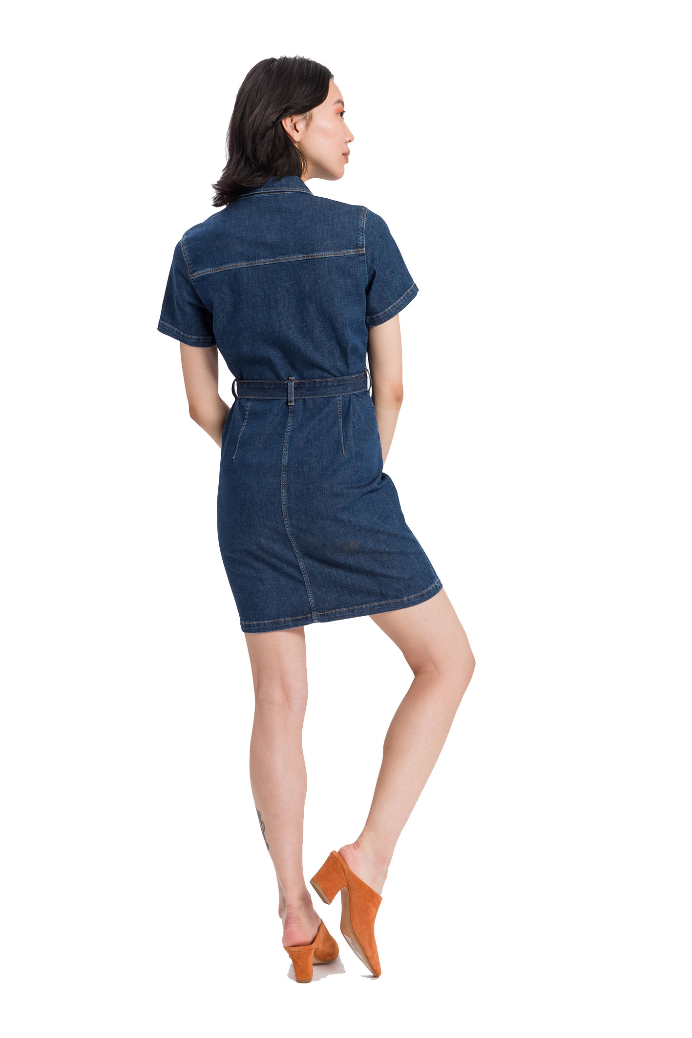 JEANSKLEID Dark Blue