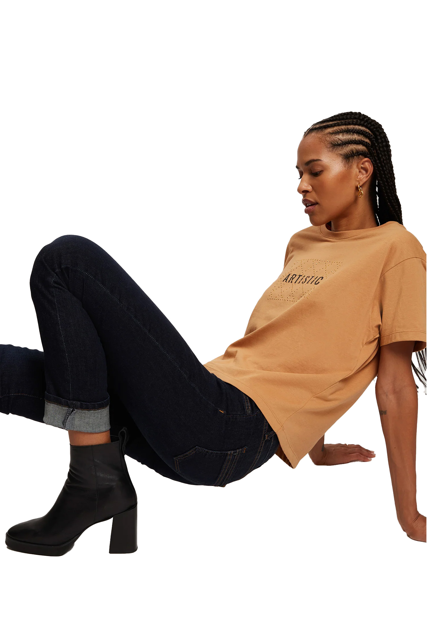 ANYA  Dark Blue Slim Fit
