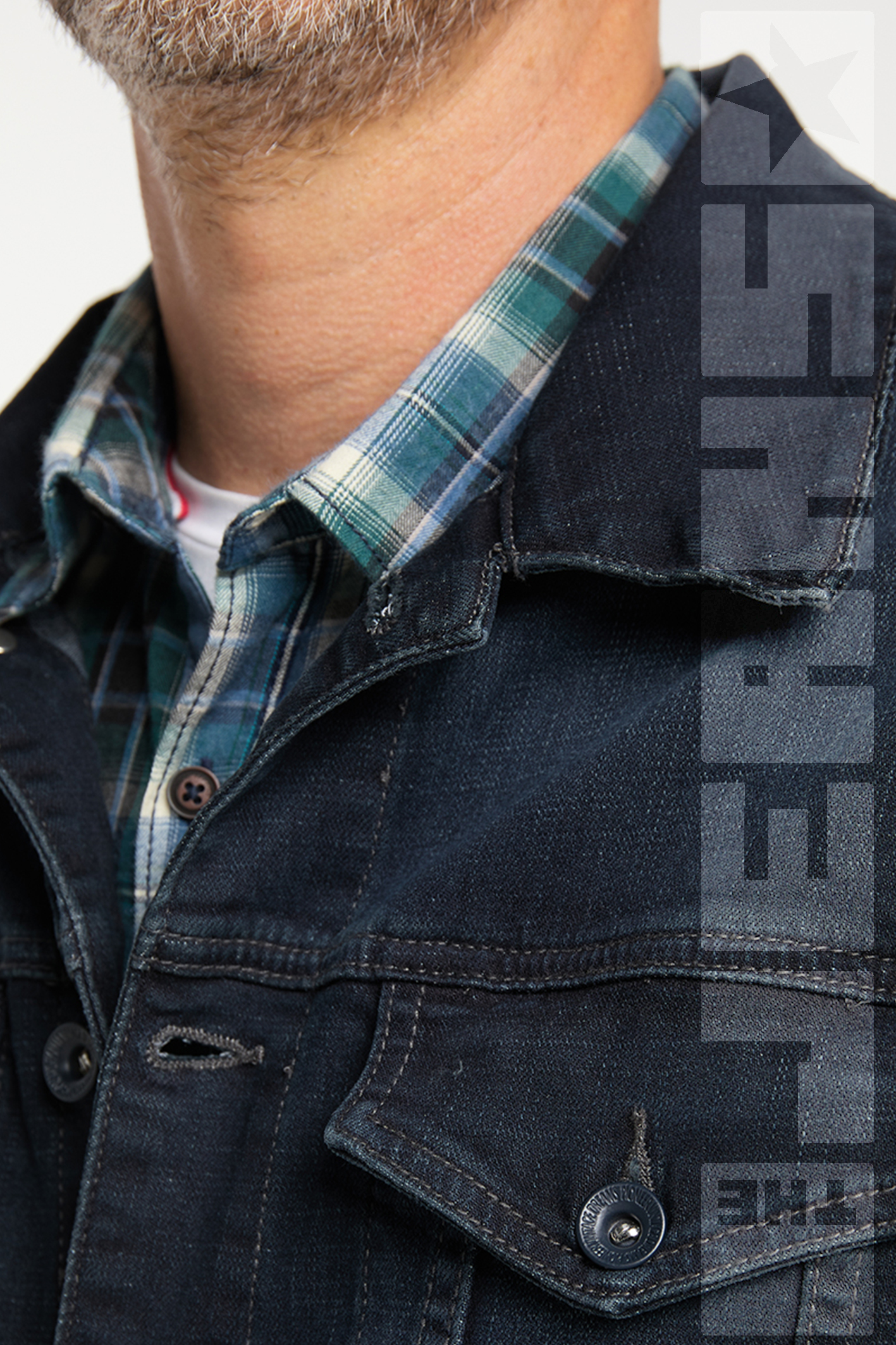Jeansjacke Night Sky
