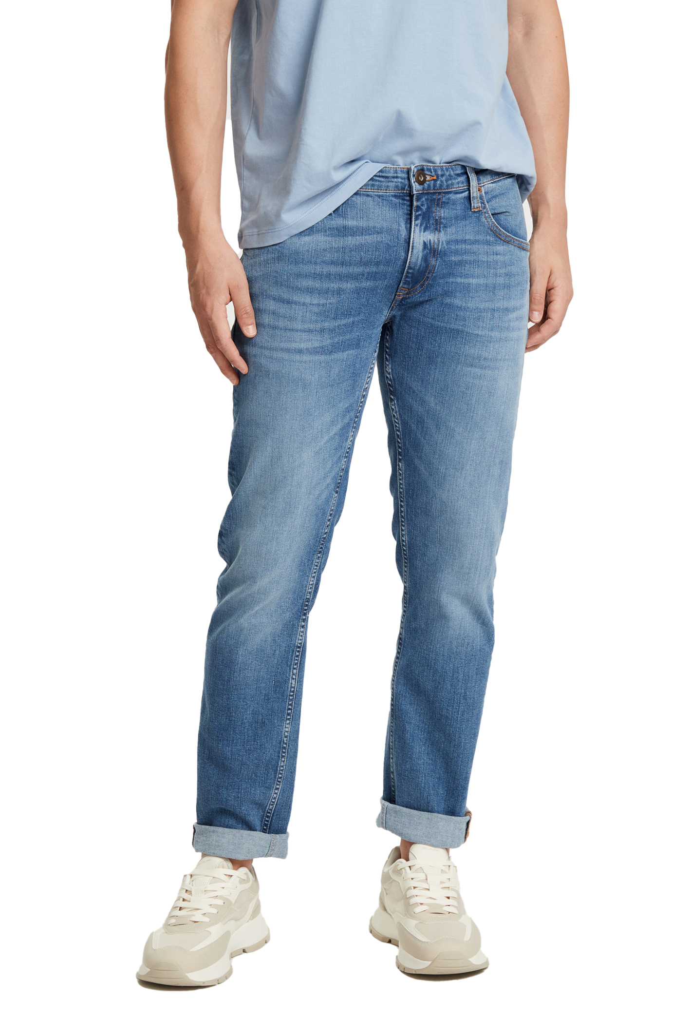 DAMIEN Light Mid Blue Slim Fit