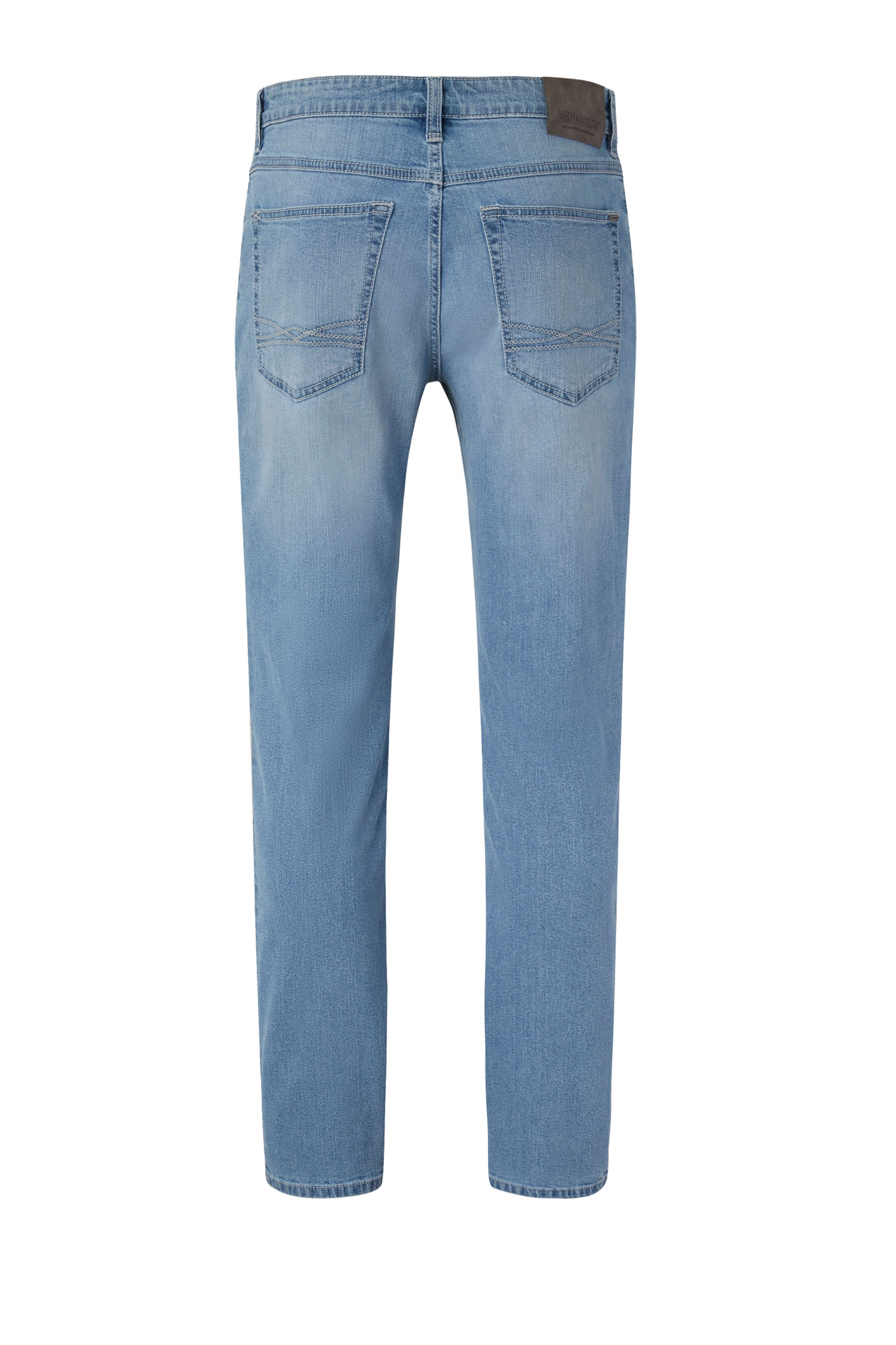 BEN Blue Bleached Use Moustache Regular Fit