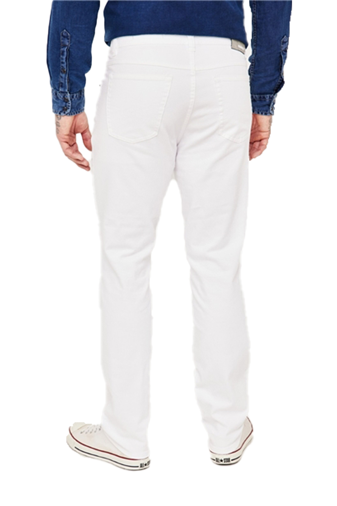 PIPE Weiss Slim Fit