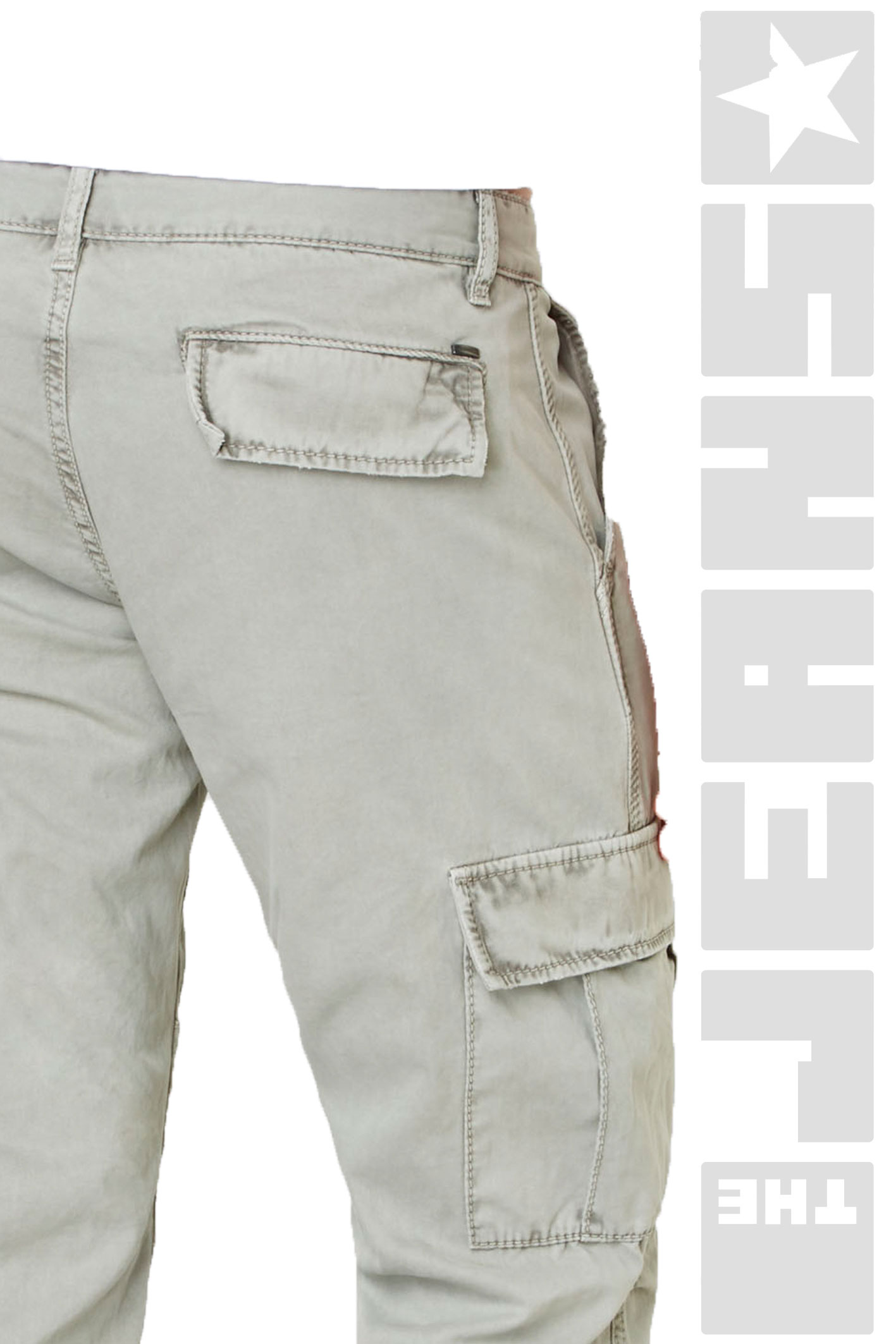 Murdock Cargo Mineral Grey bis Übergröße 56