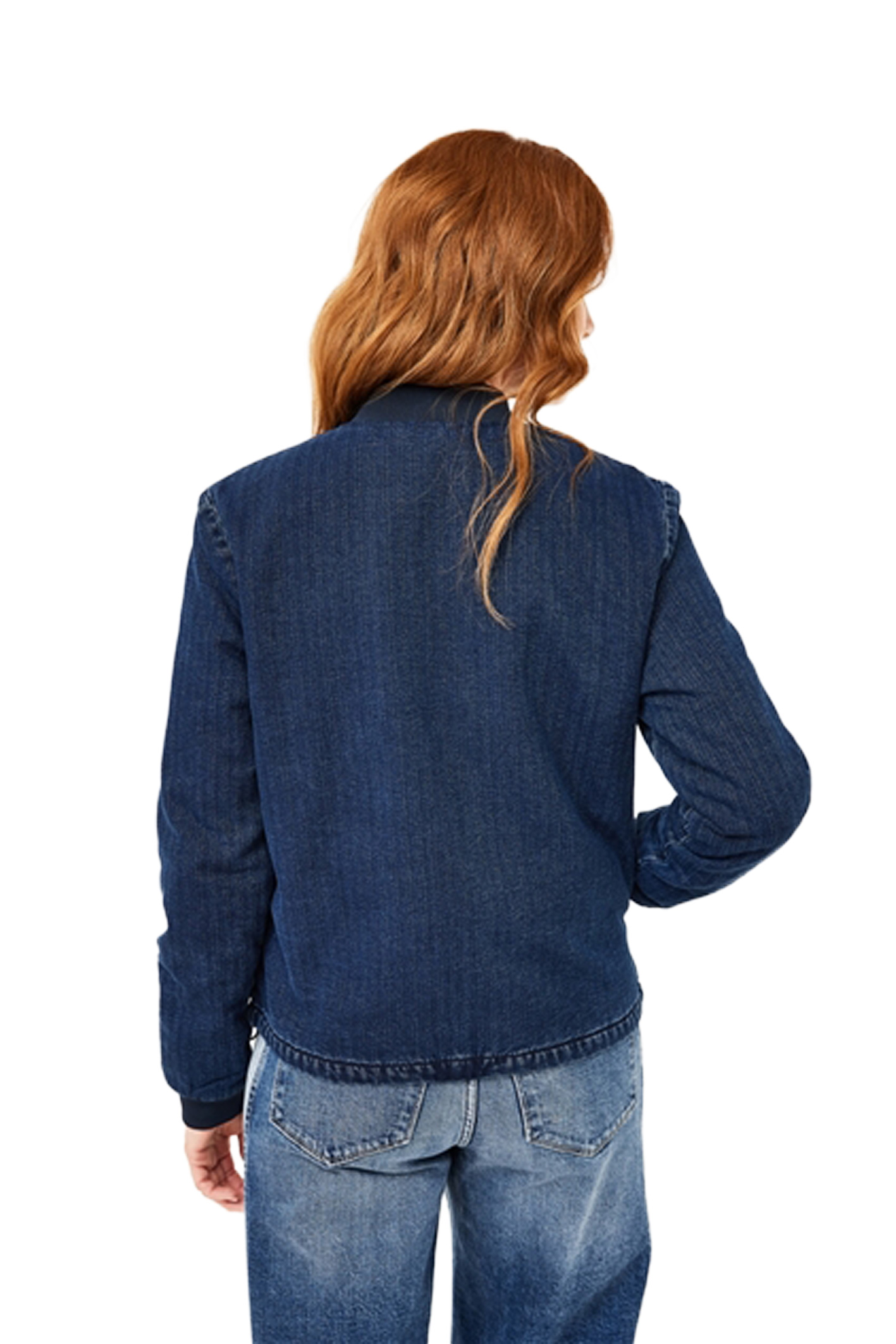 DAMEN COLLEGE JACKE Dark Blue