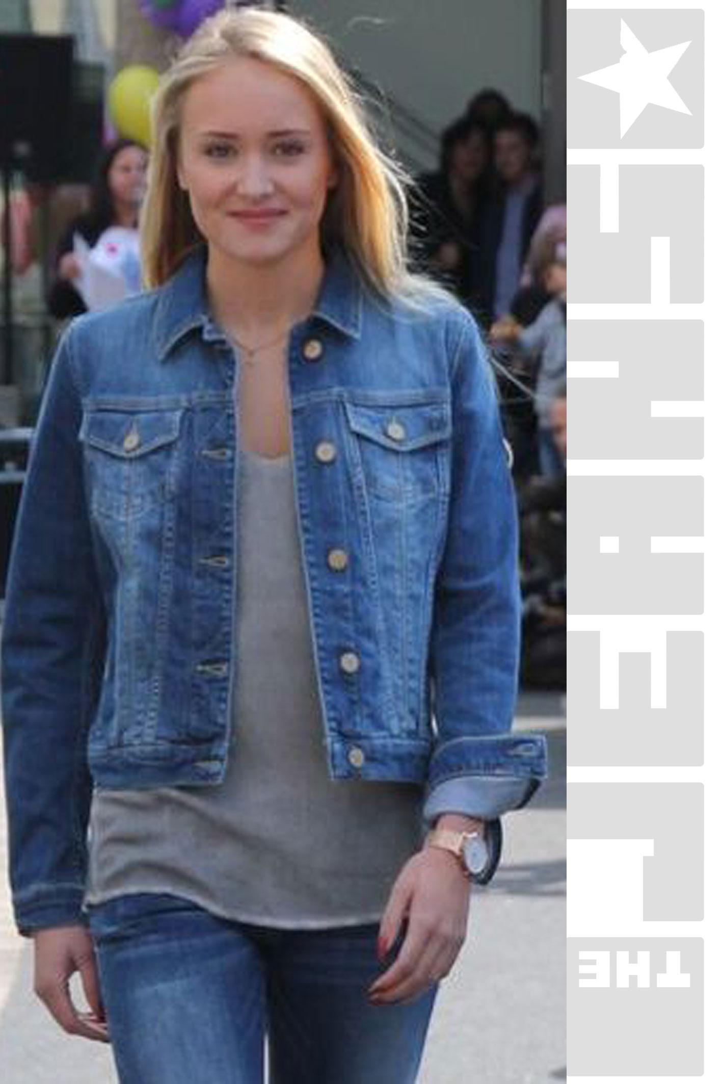 Jeansjacke Scratched Used