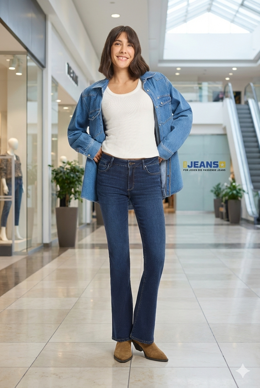 FAYE Deep Blue Bootcut