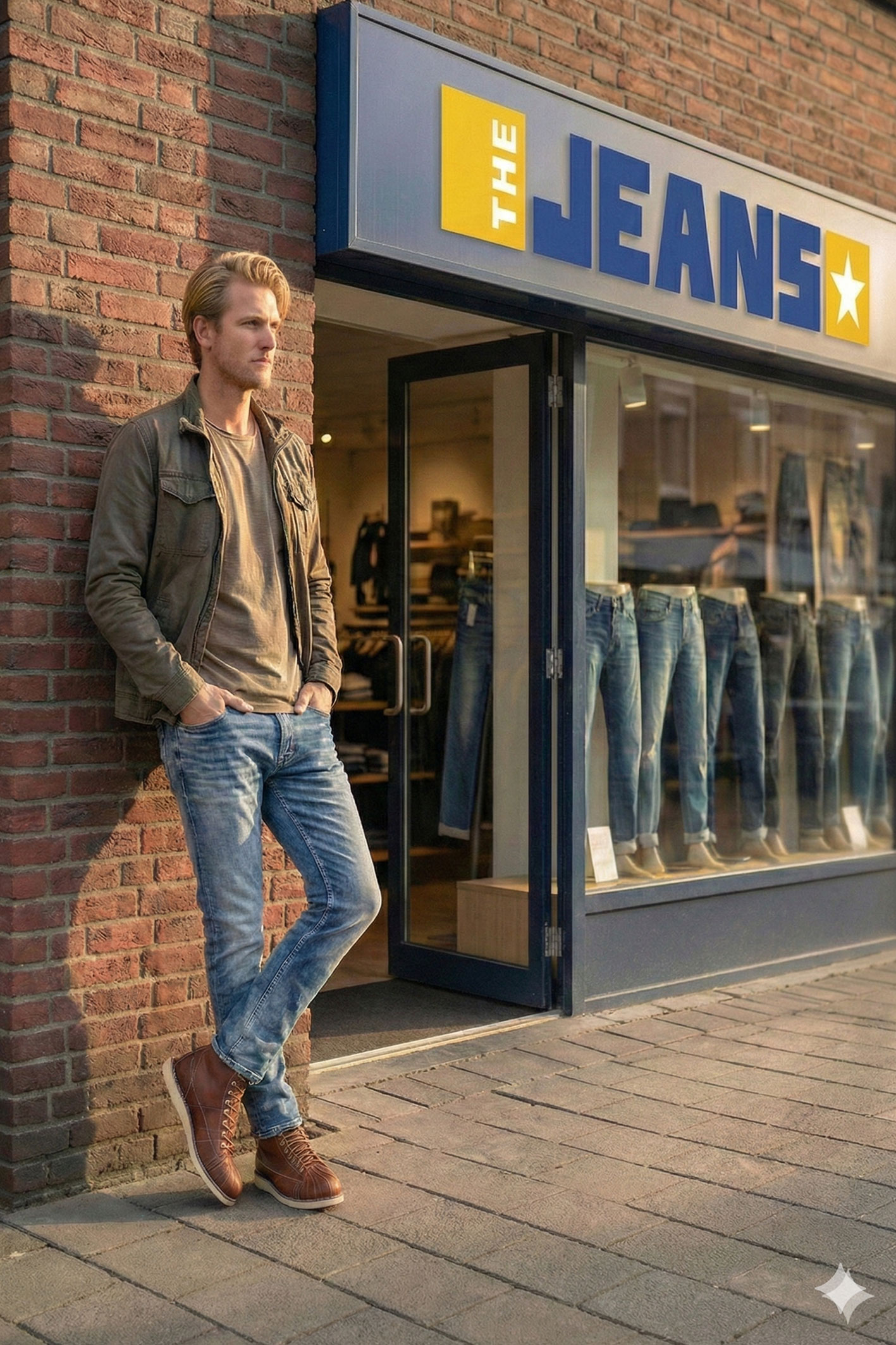PIPE Authentic Blue Wash Slim Fit