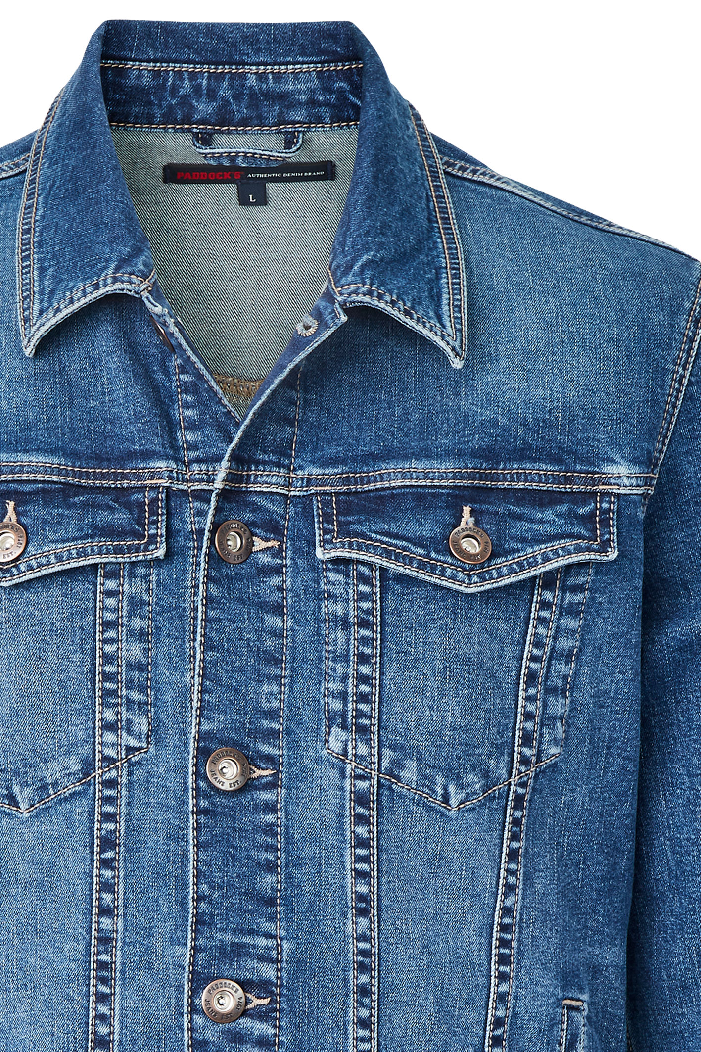 JEANSJACKE Blue Stone Used