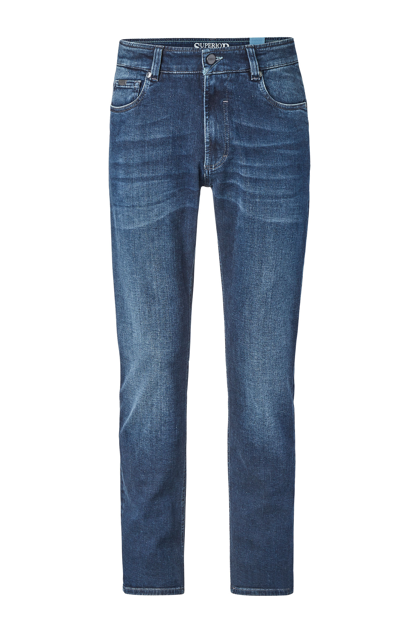 DUKE Dark Blue Vintage Wash Regular Fit