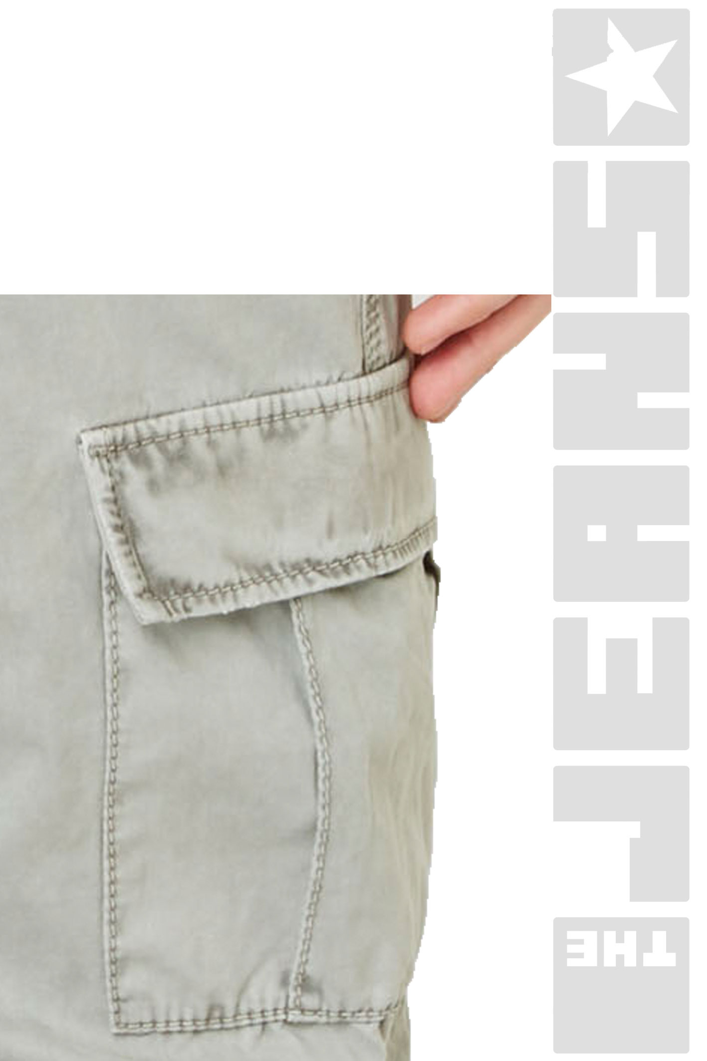 Murdock Cargo Mineral Grey bis Übergröße 56