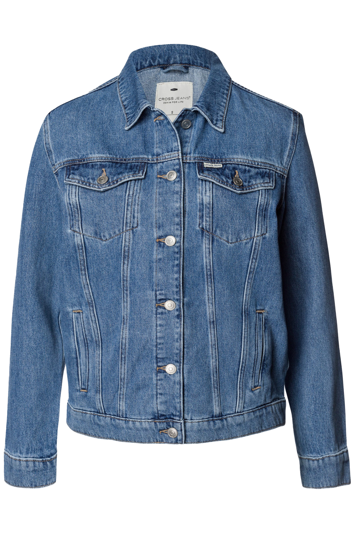 JEANSJACKE Oversize Mid Blue