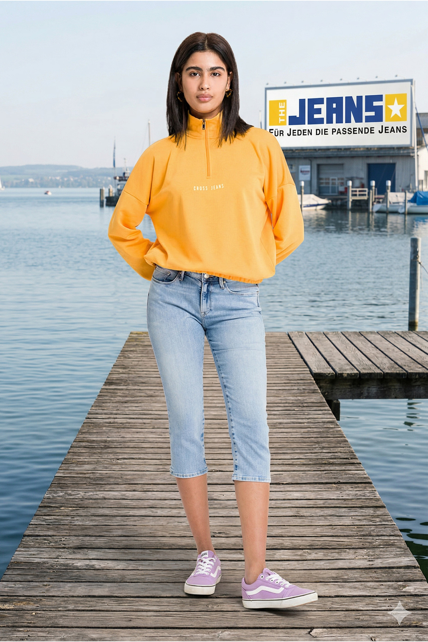 AMBER Light Blue Used Slim Fit