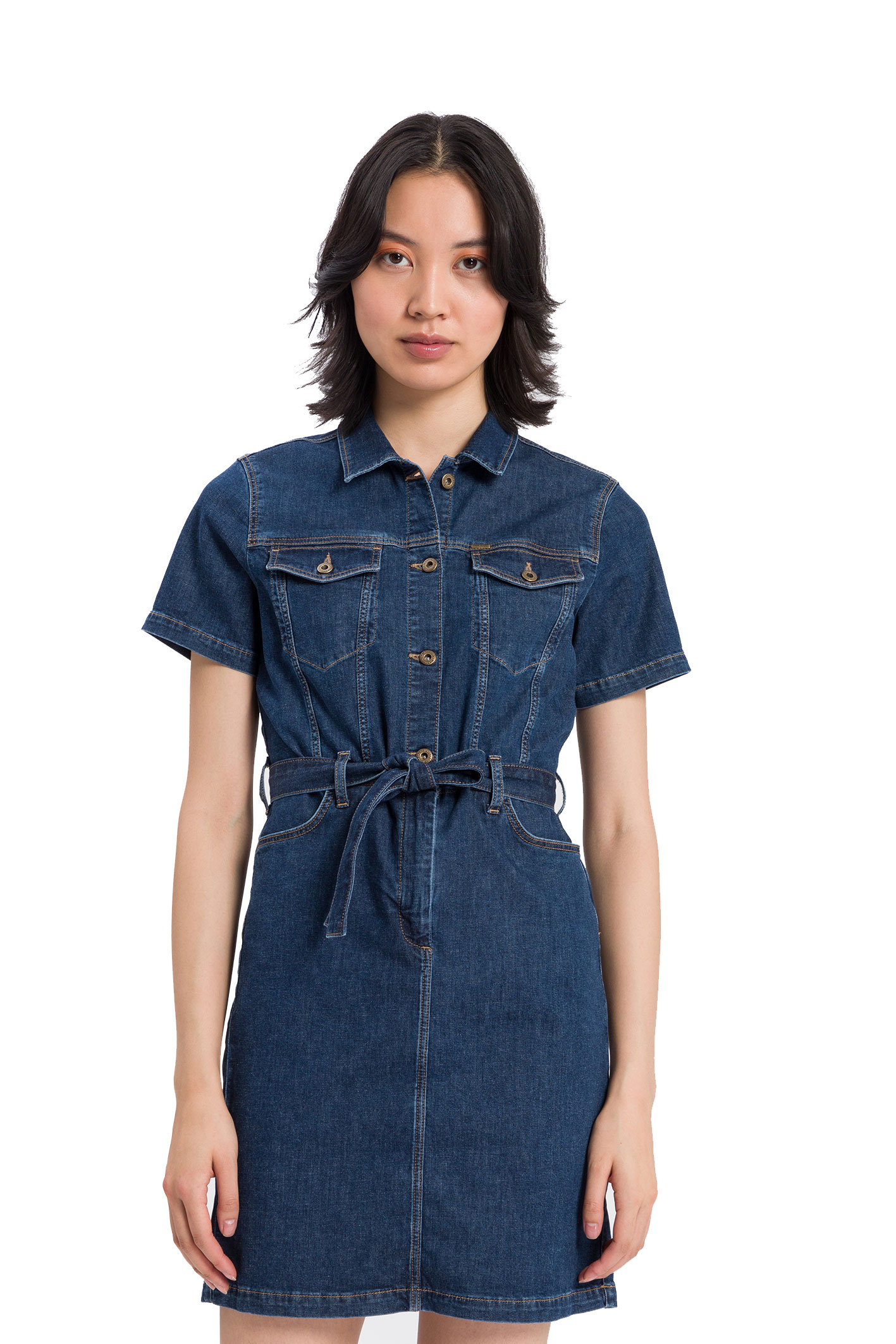 JEANSKLEID Dark Blue