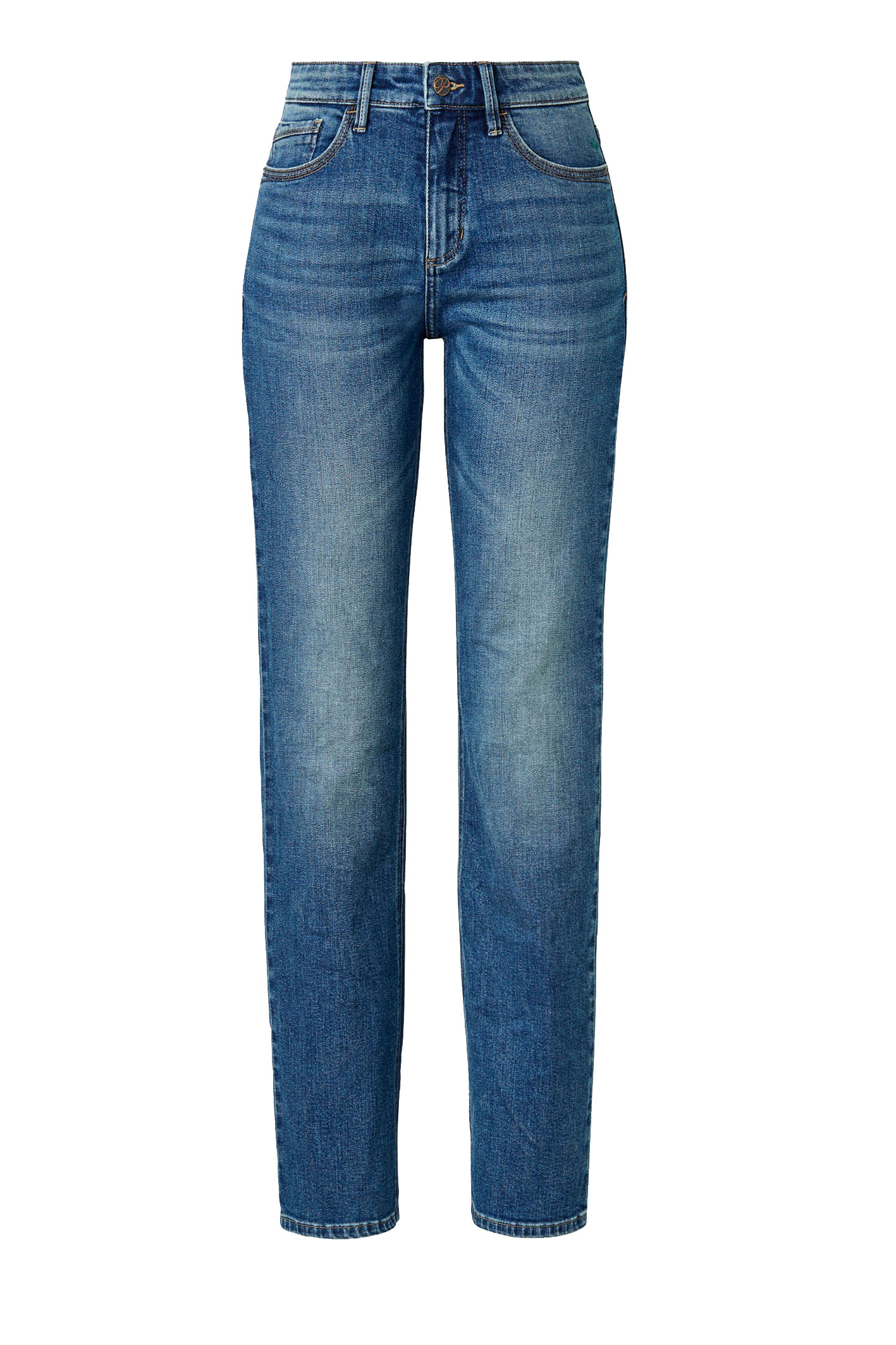 KATE Anilin Free Denim Blue Moustache Used Straight Leg