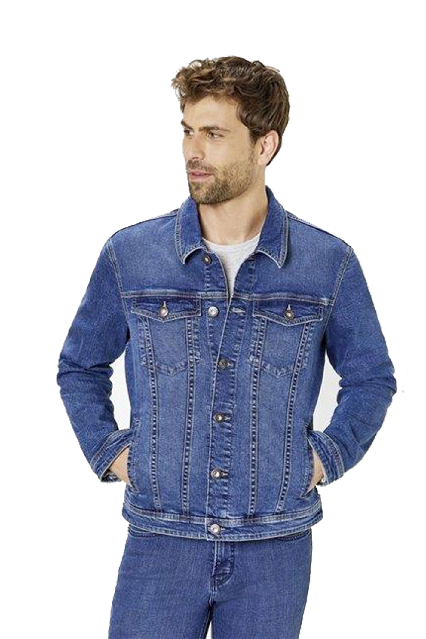 JEANSJACKE Blue Stone Used
