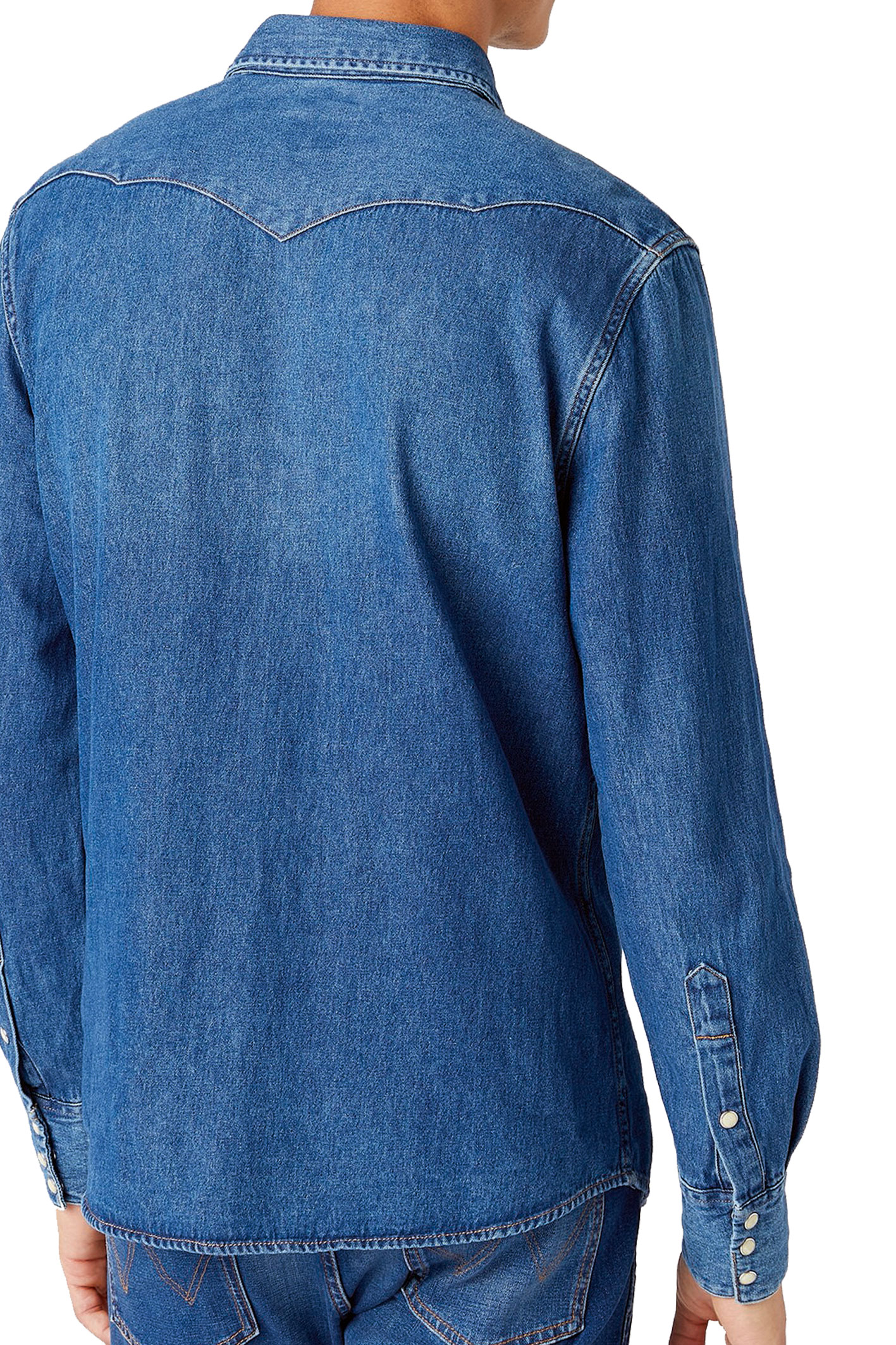 JEANSHEMD STONE BLUE 27MW Regular Fit