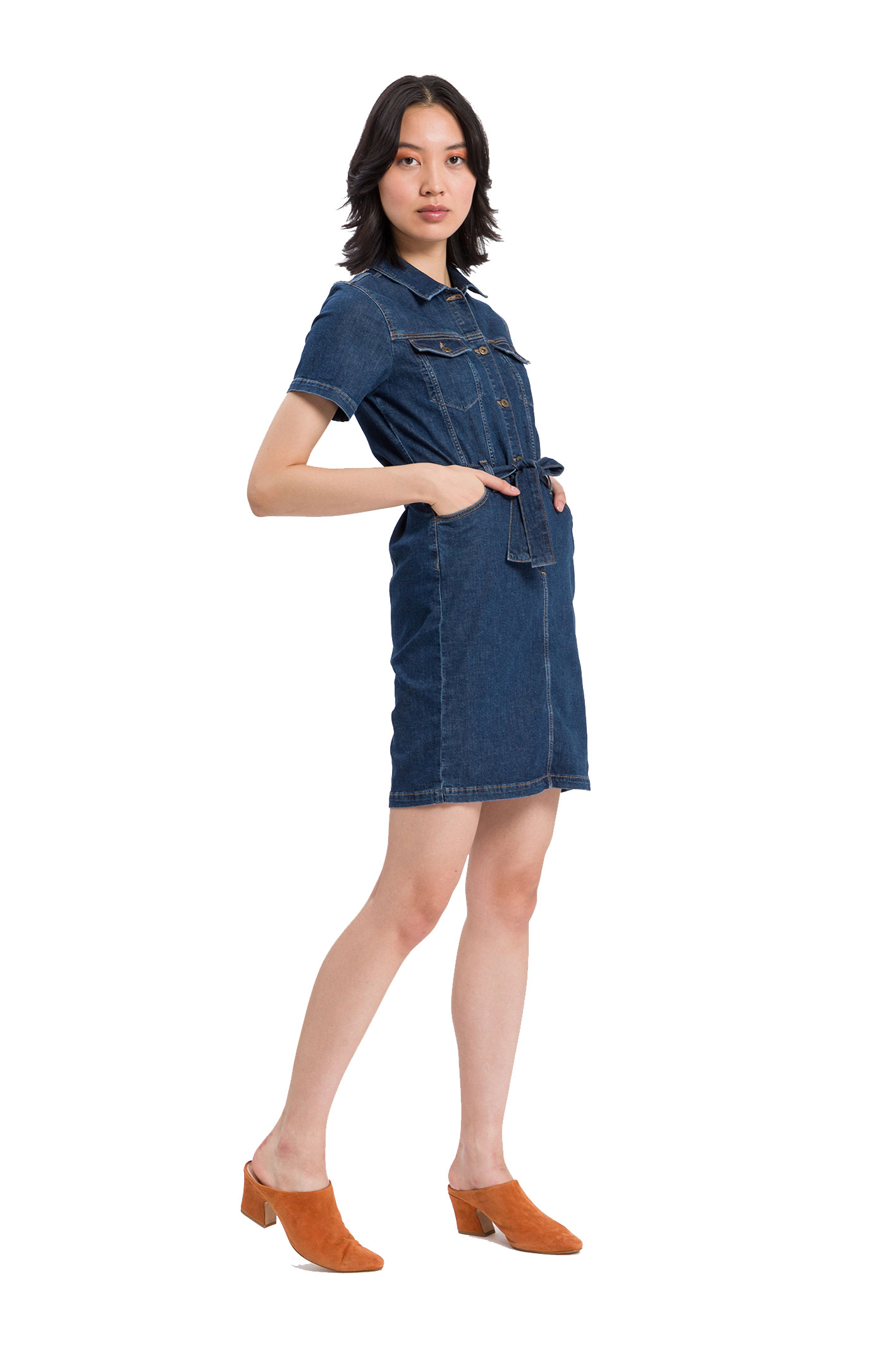 JEANSKLEID Dark Blue