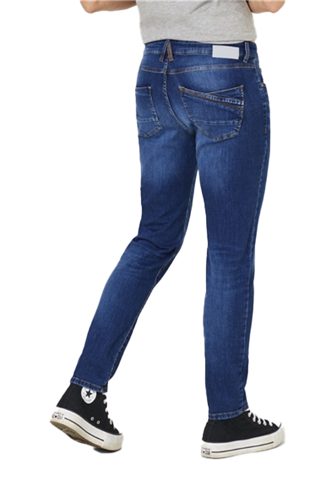 LUCY Superior Stone Blue With Heavy Handwork Skinny
