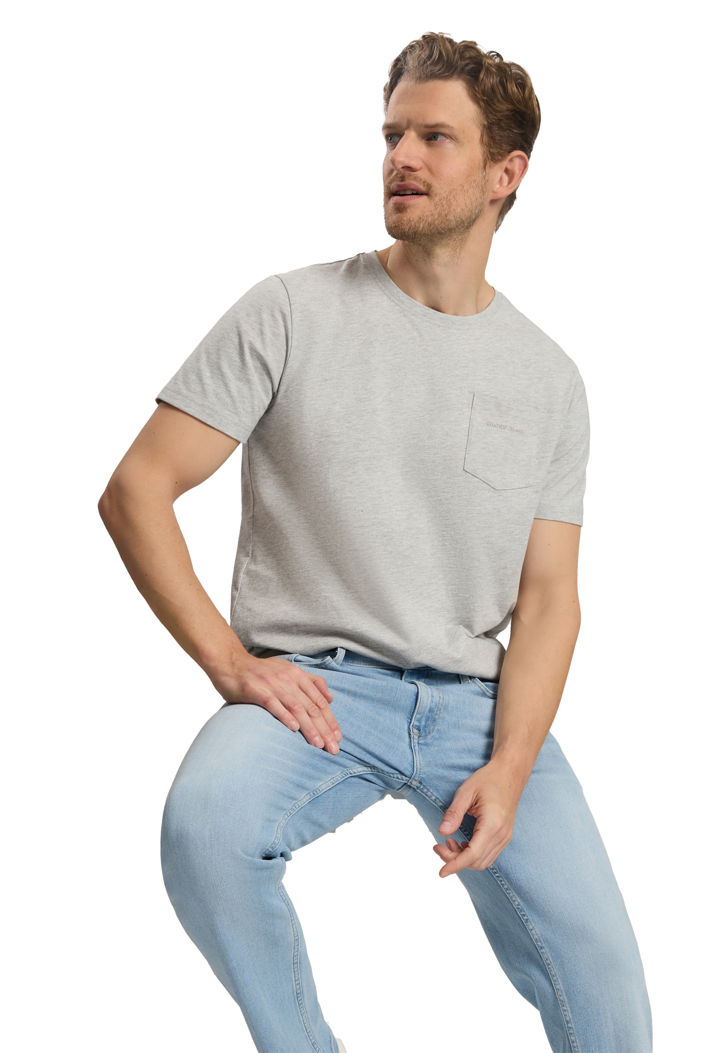 DAMIEN Light Blue Slim Fit
