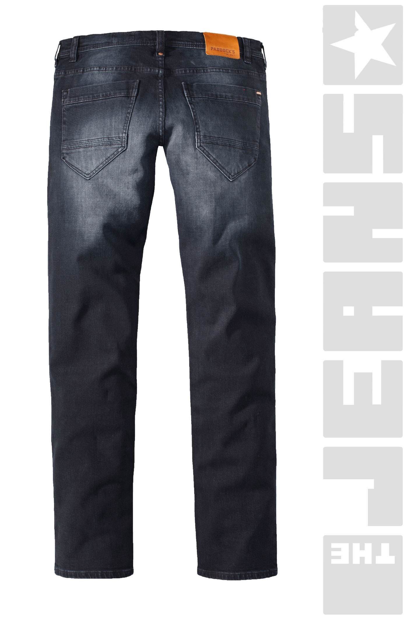 Jason Dark Blue Moustache Used