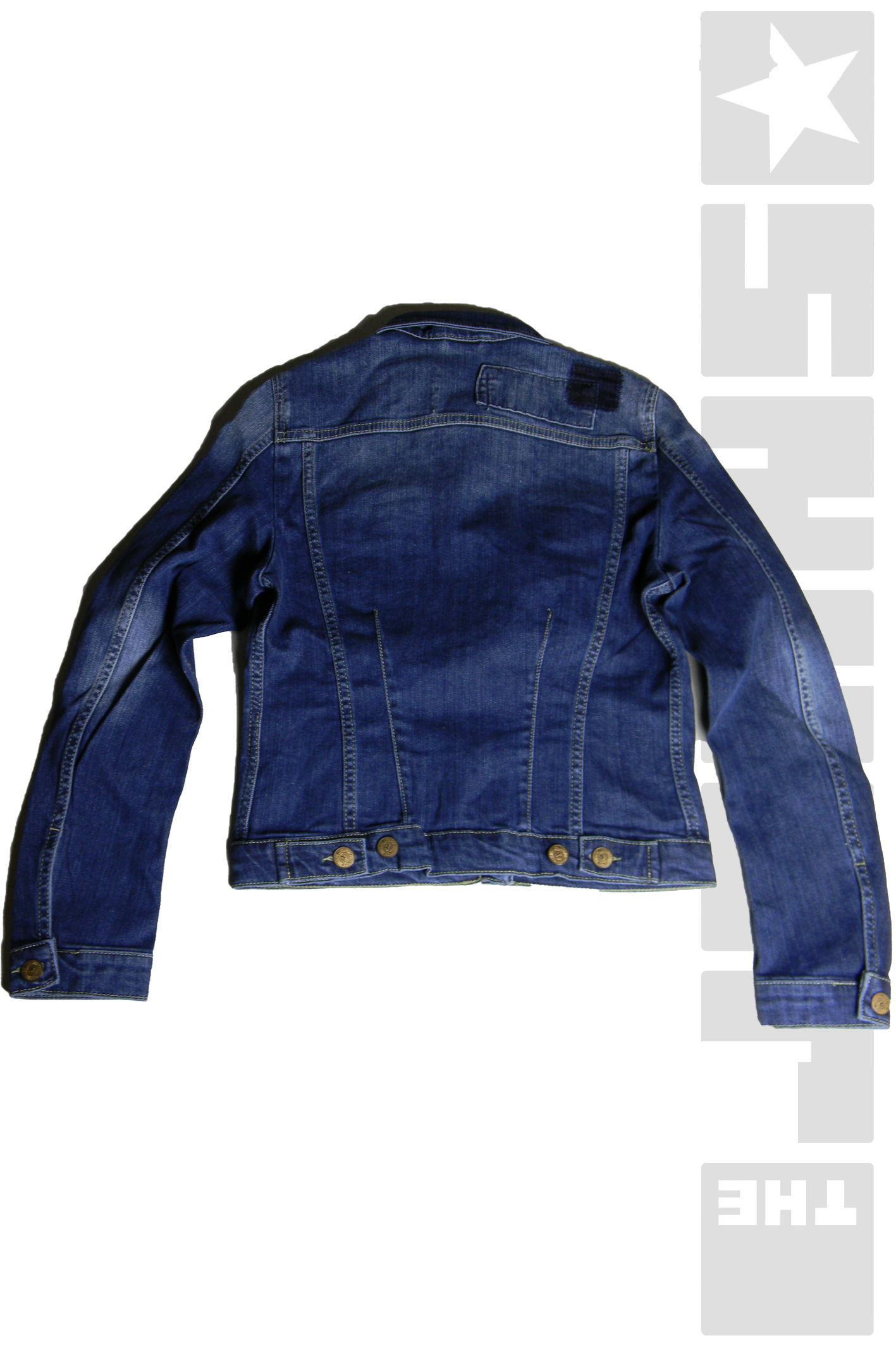 Jeansjacke Scratched Used