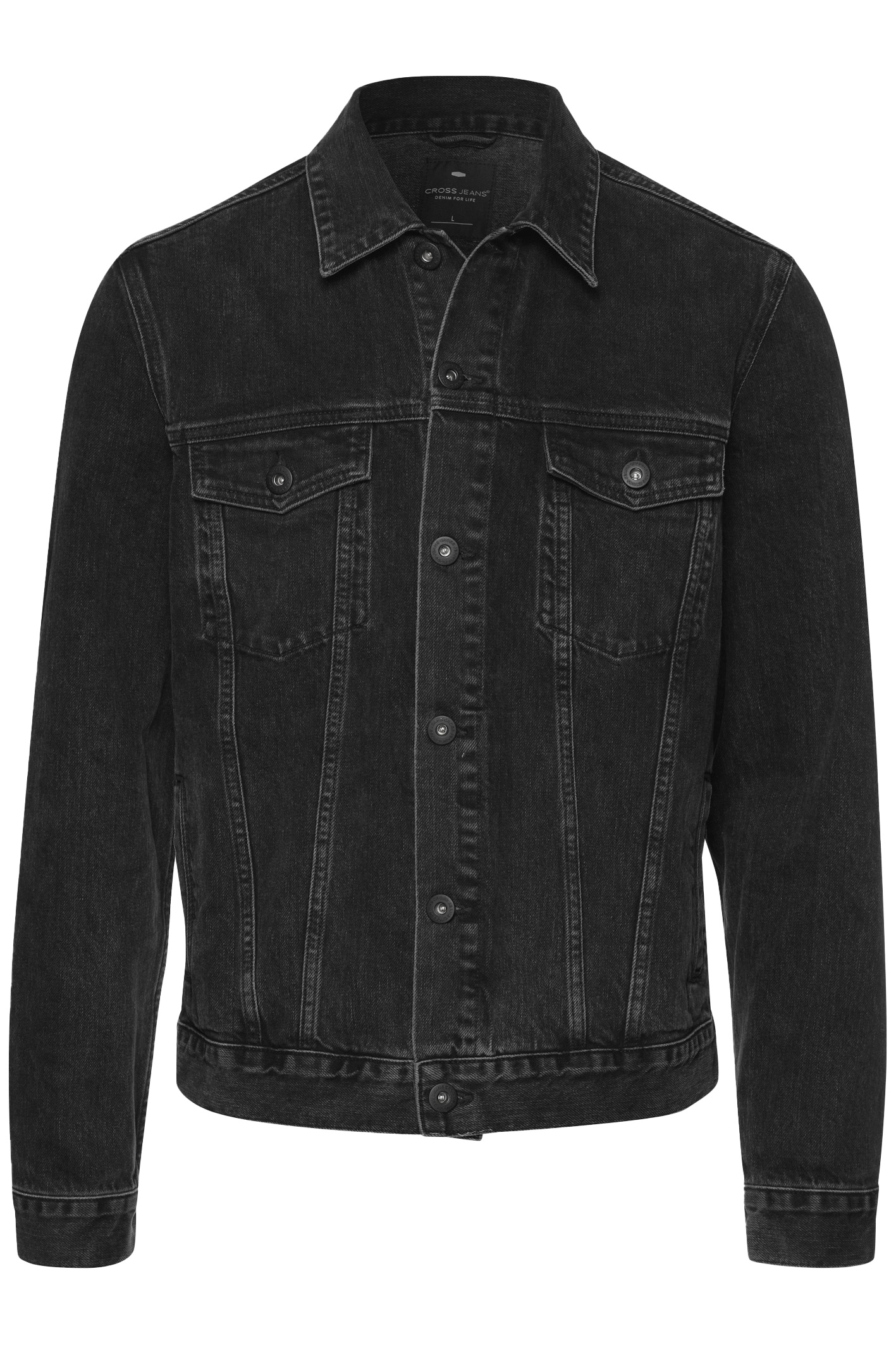 JEANSJACKE Black Used A-315