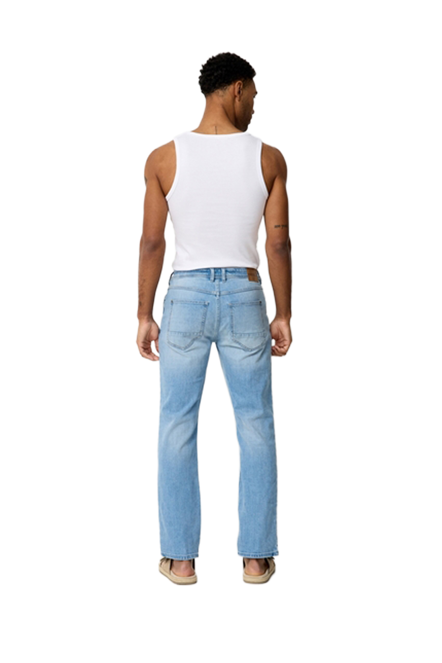 BEN Bleached Blue Used Regular Fit