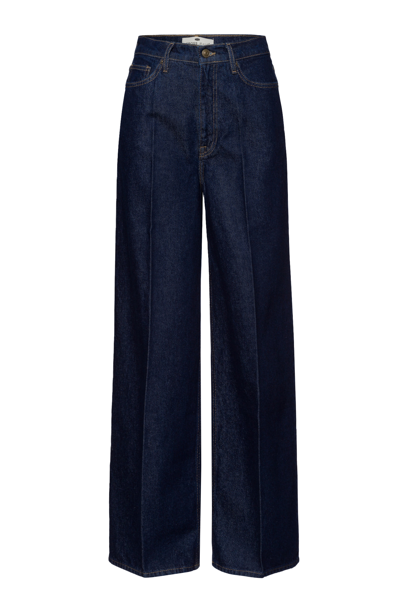 WIDE LEG FLARE Dark Blue Comfort Fit
