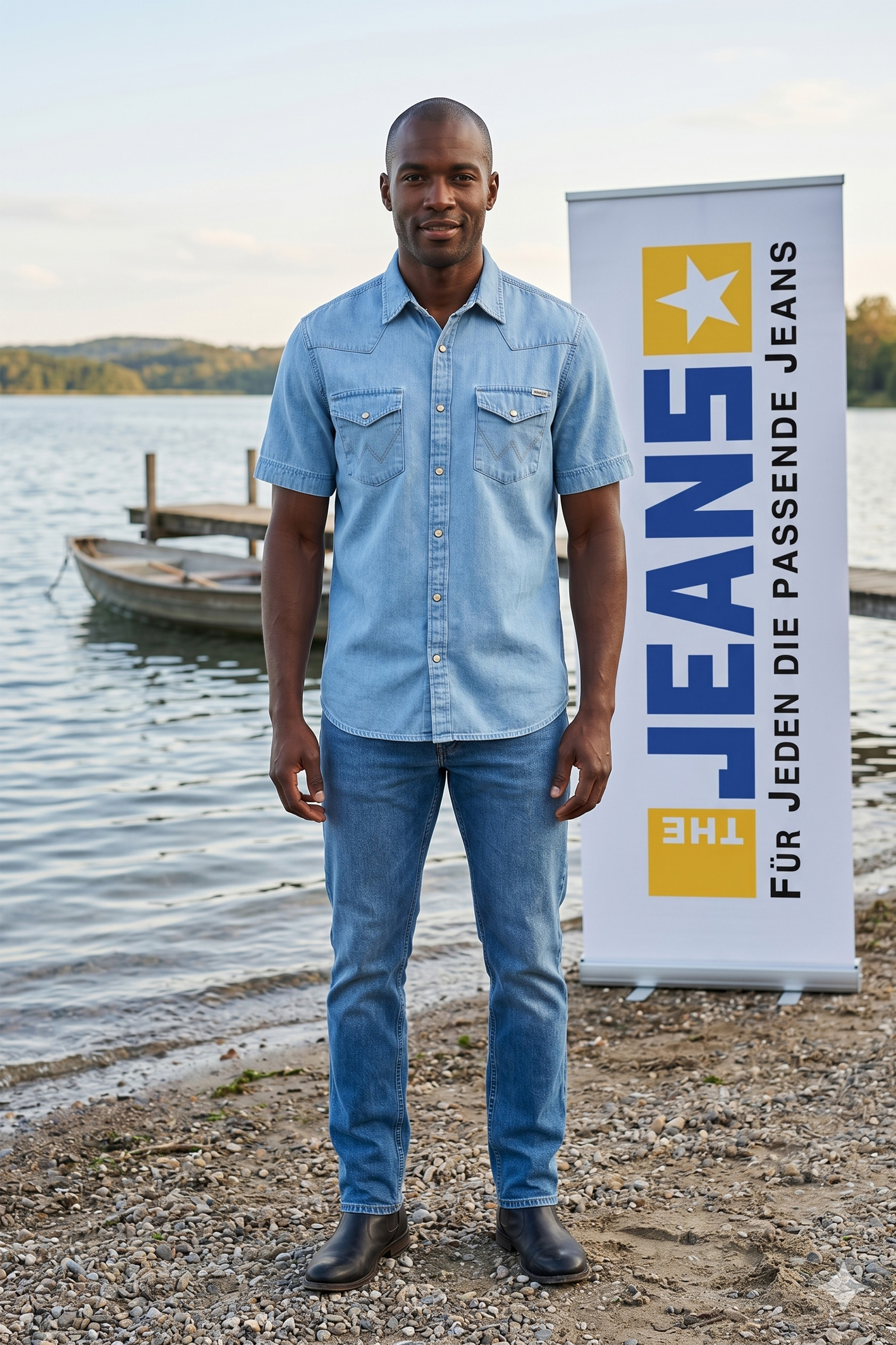 JEANSHEMD ELOY Bleached