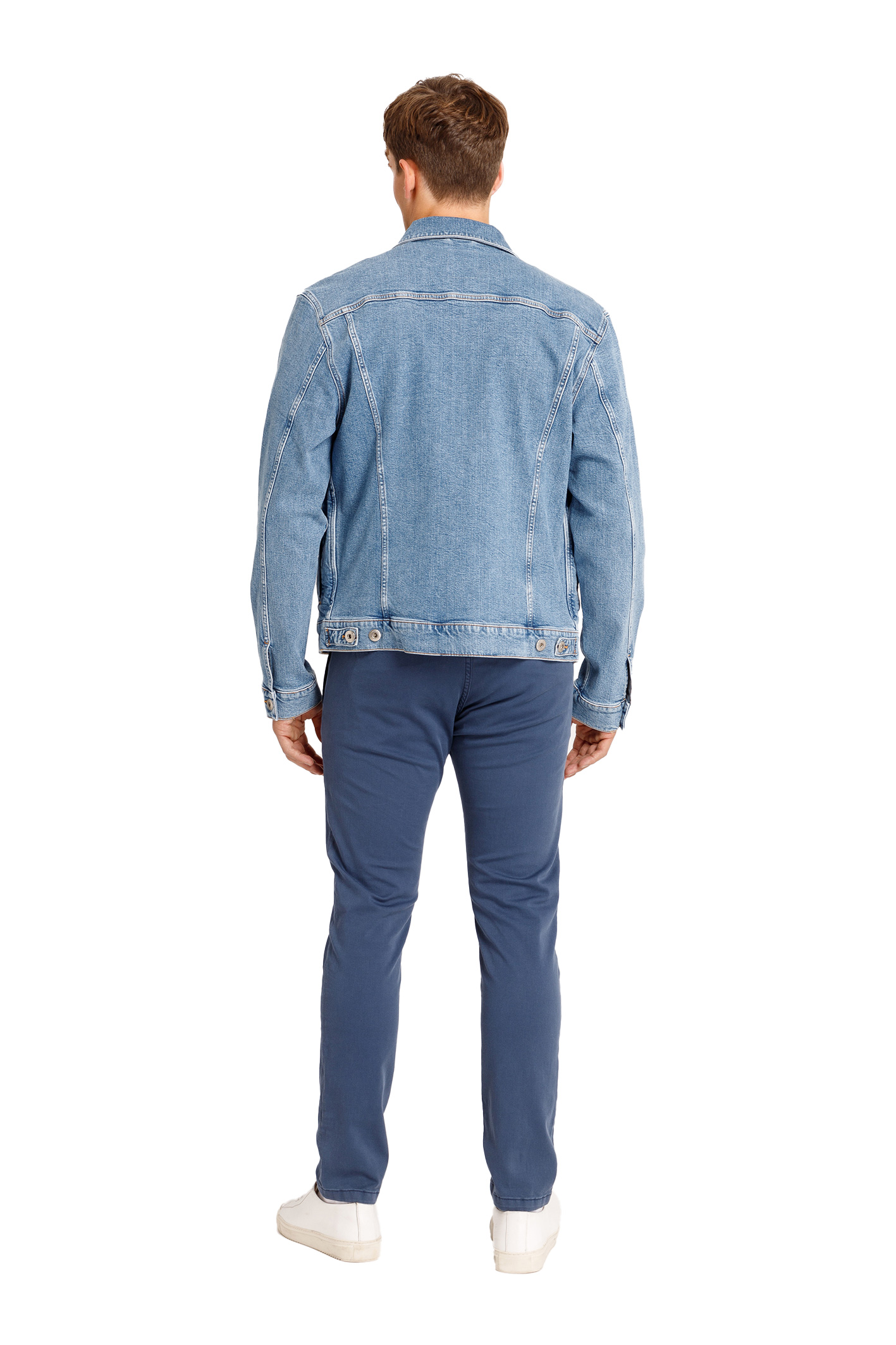 JEANSJACKE Light Mid Blue Used A-320