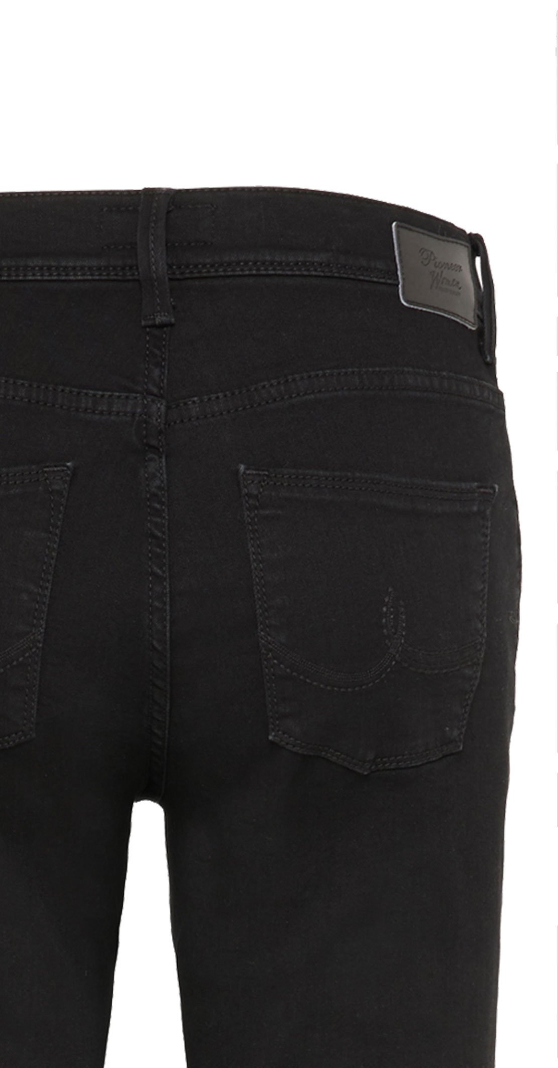 BETTY - Blackblack Straight Leg