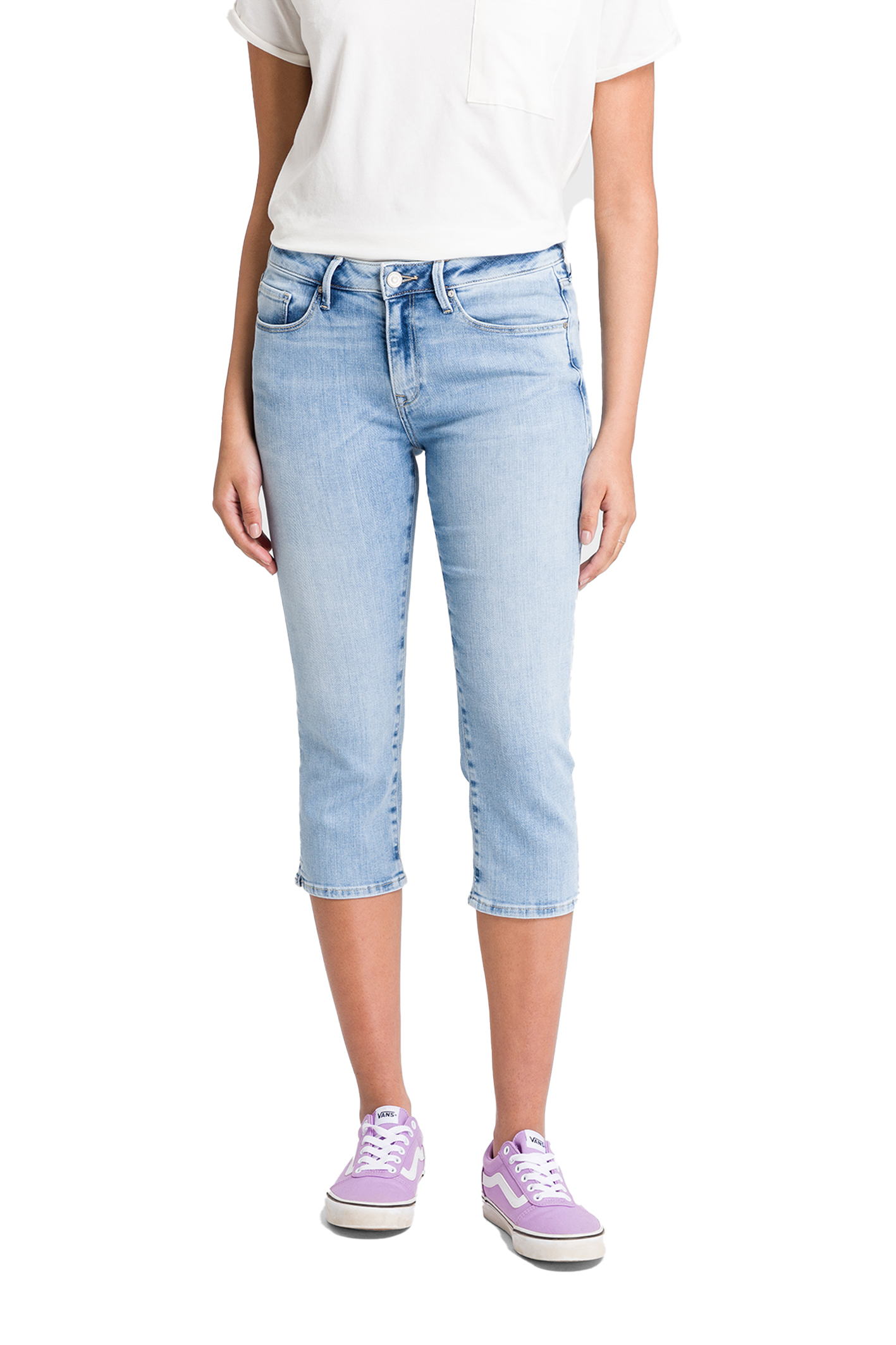 AMBER Light Blue Used Slim Fit